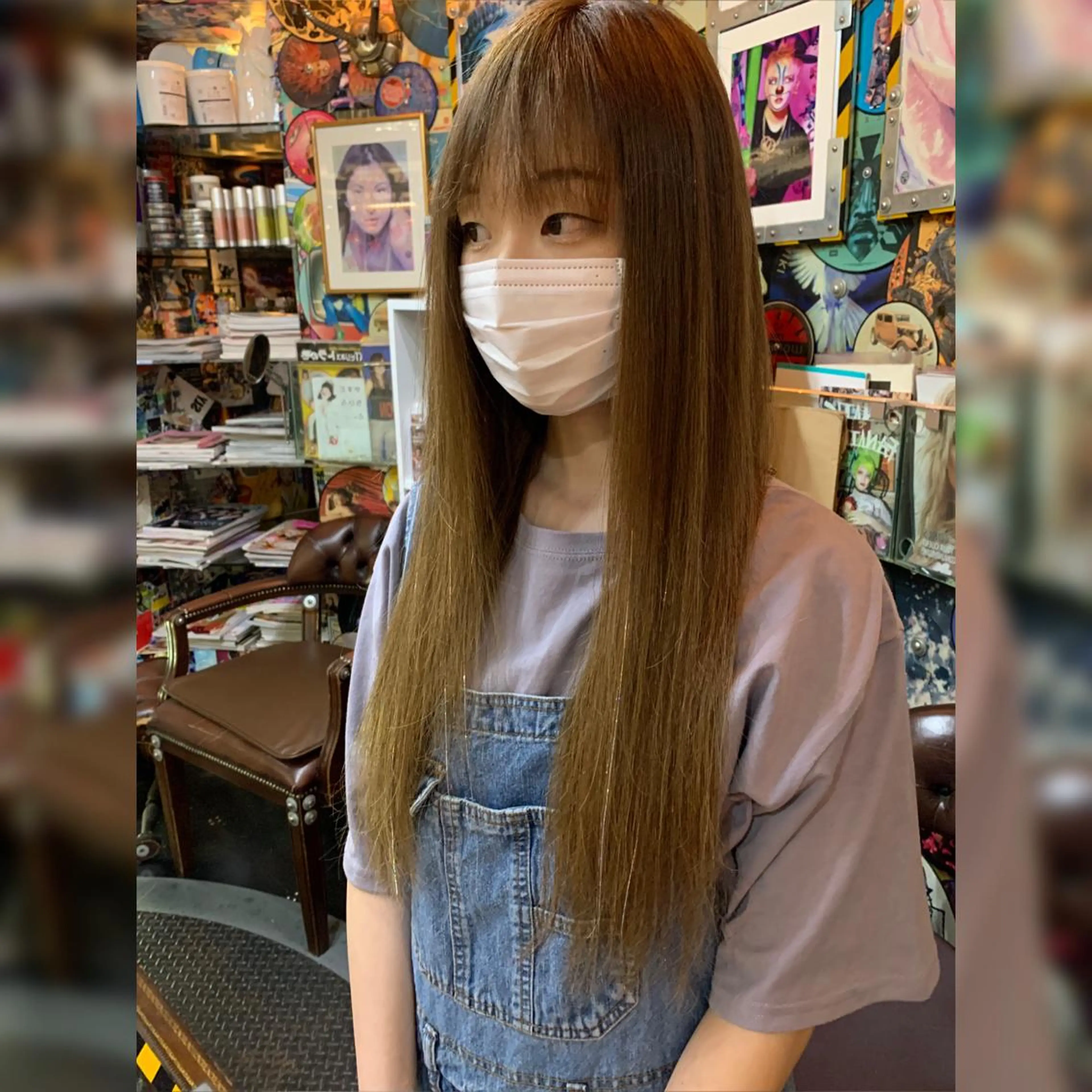 ロング カラー エクステ ロング haco+所属・🌈派手髪エクステ ブレイズ🌈ひろとのヘアスタイル