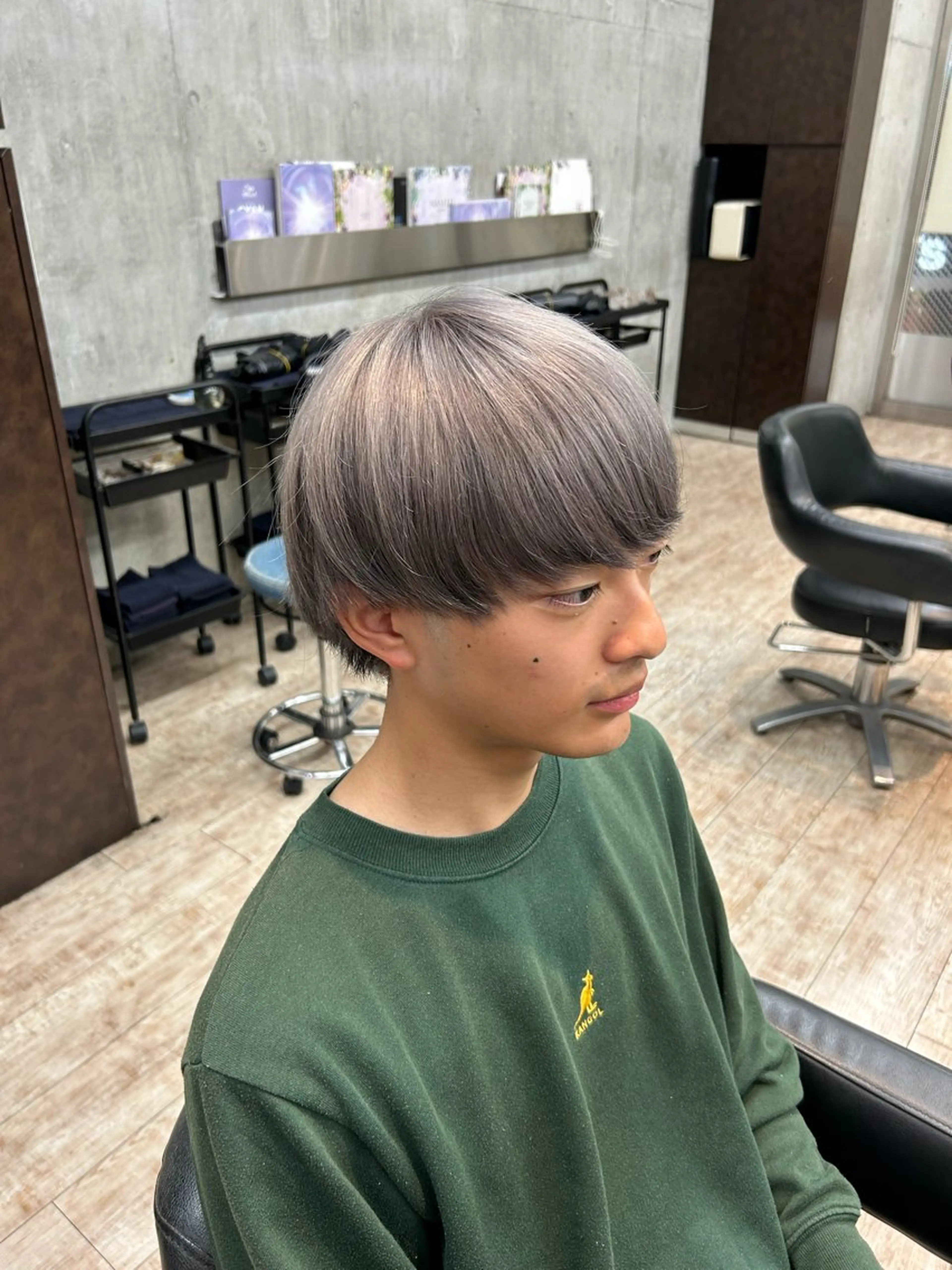 ショート メンズ ヘアカラー 桜井晶/ Blossom大山店のヘアスタイル