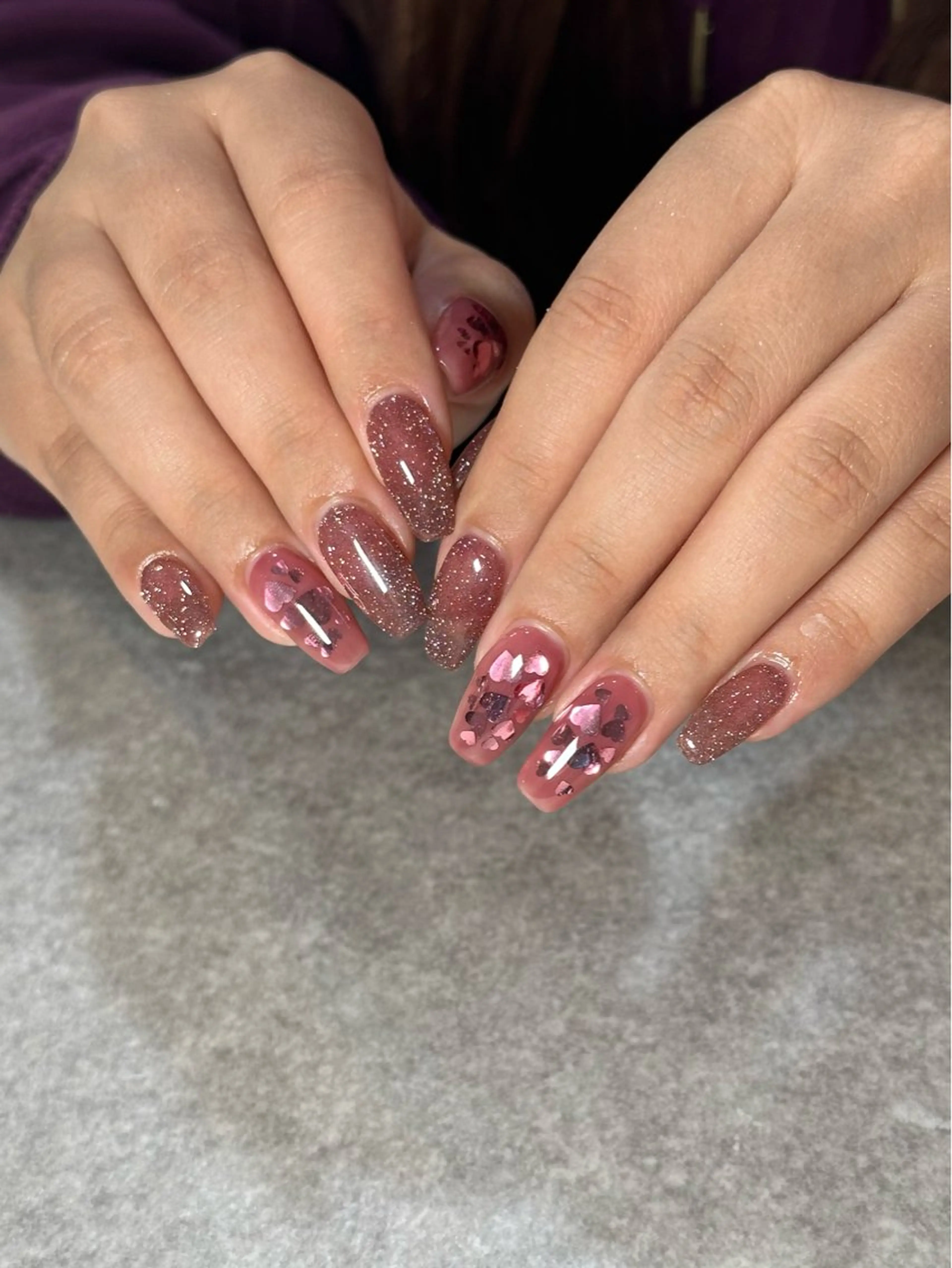 ネイル ハンドネイル elu船橋 SAKURAのネイルデザイン