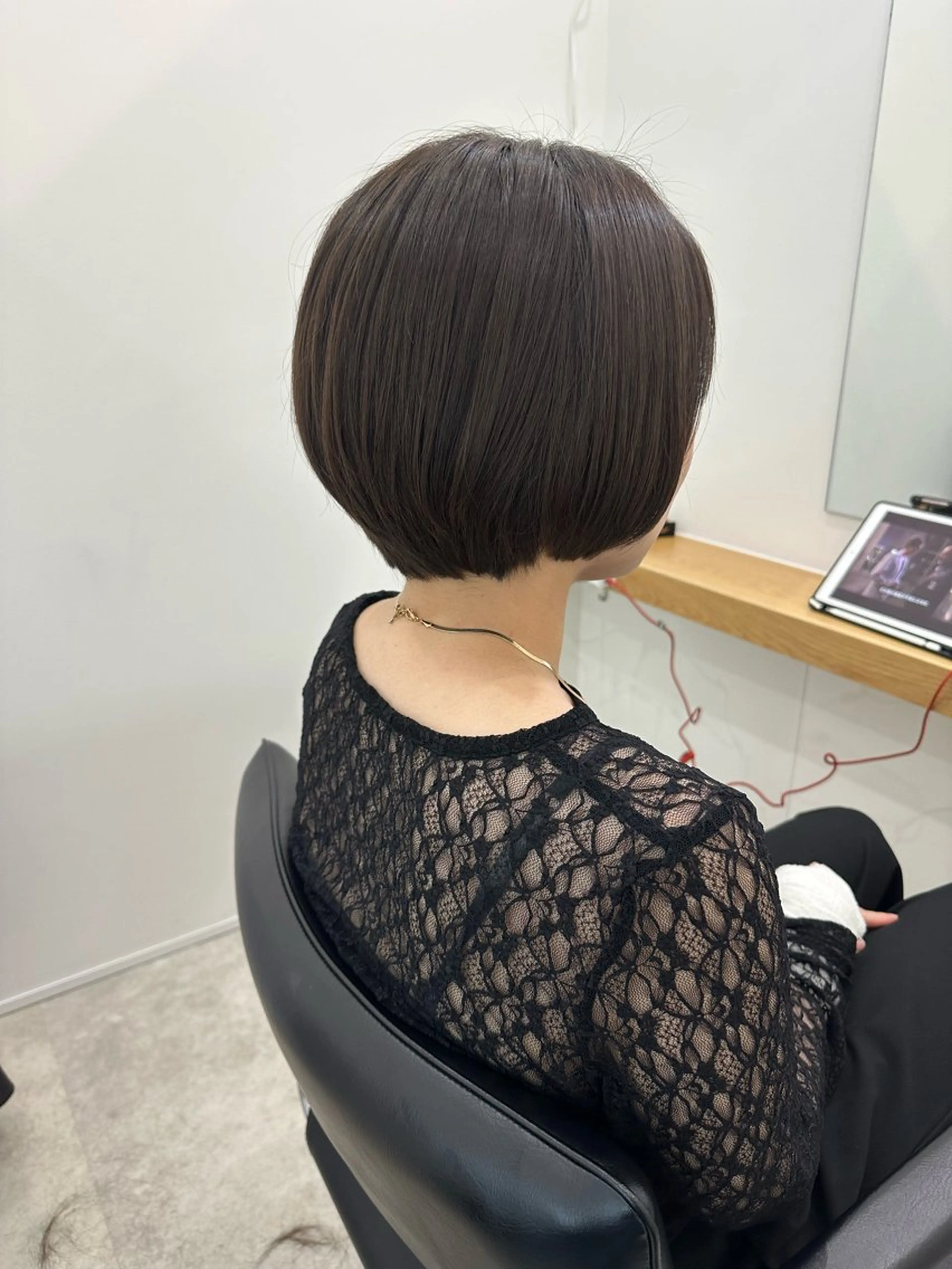 ショート カット トリートメント ヘアセット/艶カラー 💐nao.のヘアスタイル