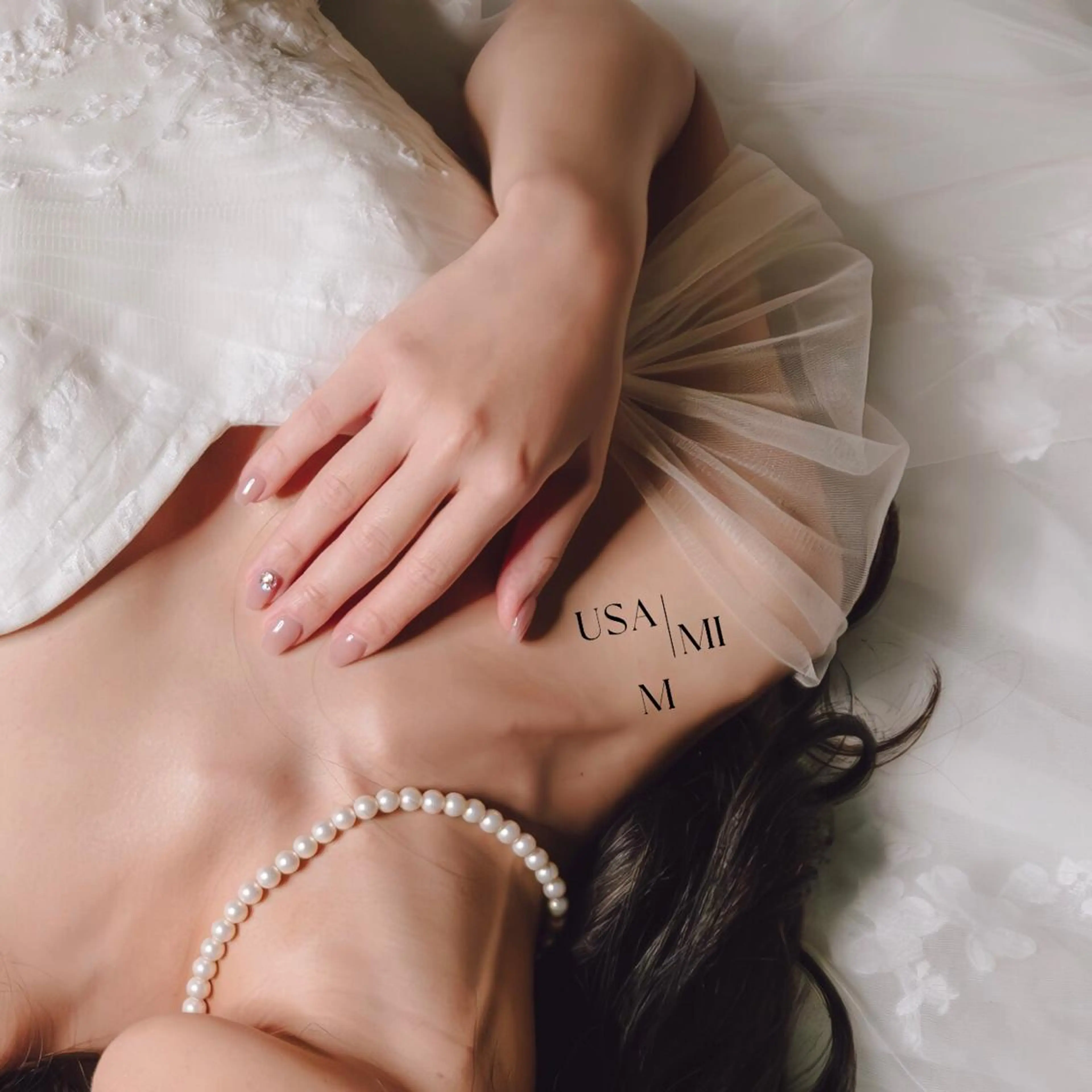 ミディアム ネイル ハンドネイル USAMiMi 🐰💕のネイルデザイン