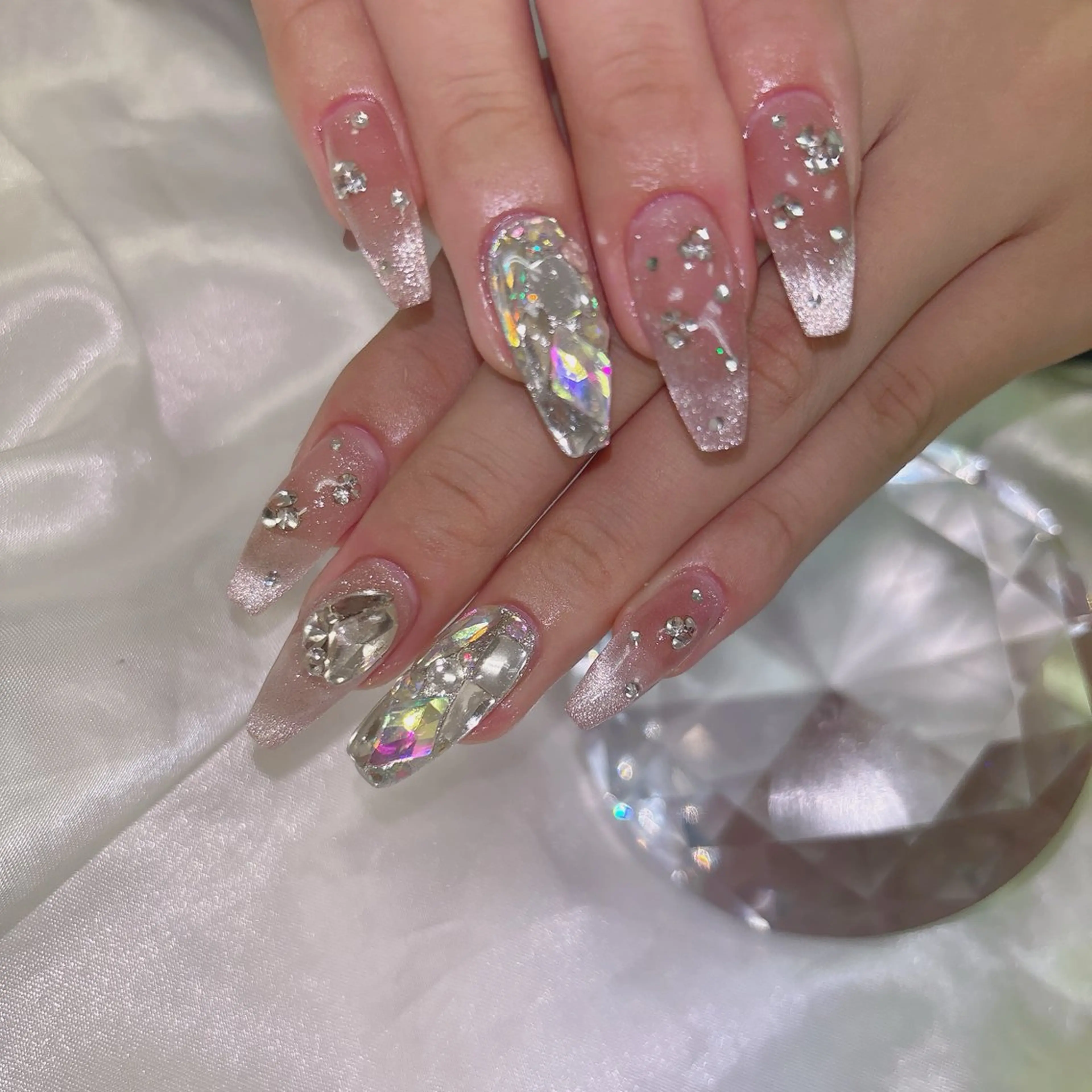 ネイル アートネイル フットネイル フレンチネイル ジェルネイル グラデーション ハンドネイル 💎ビューティサロン 湘南　RIRAN💎のネイルデザイン