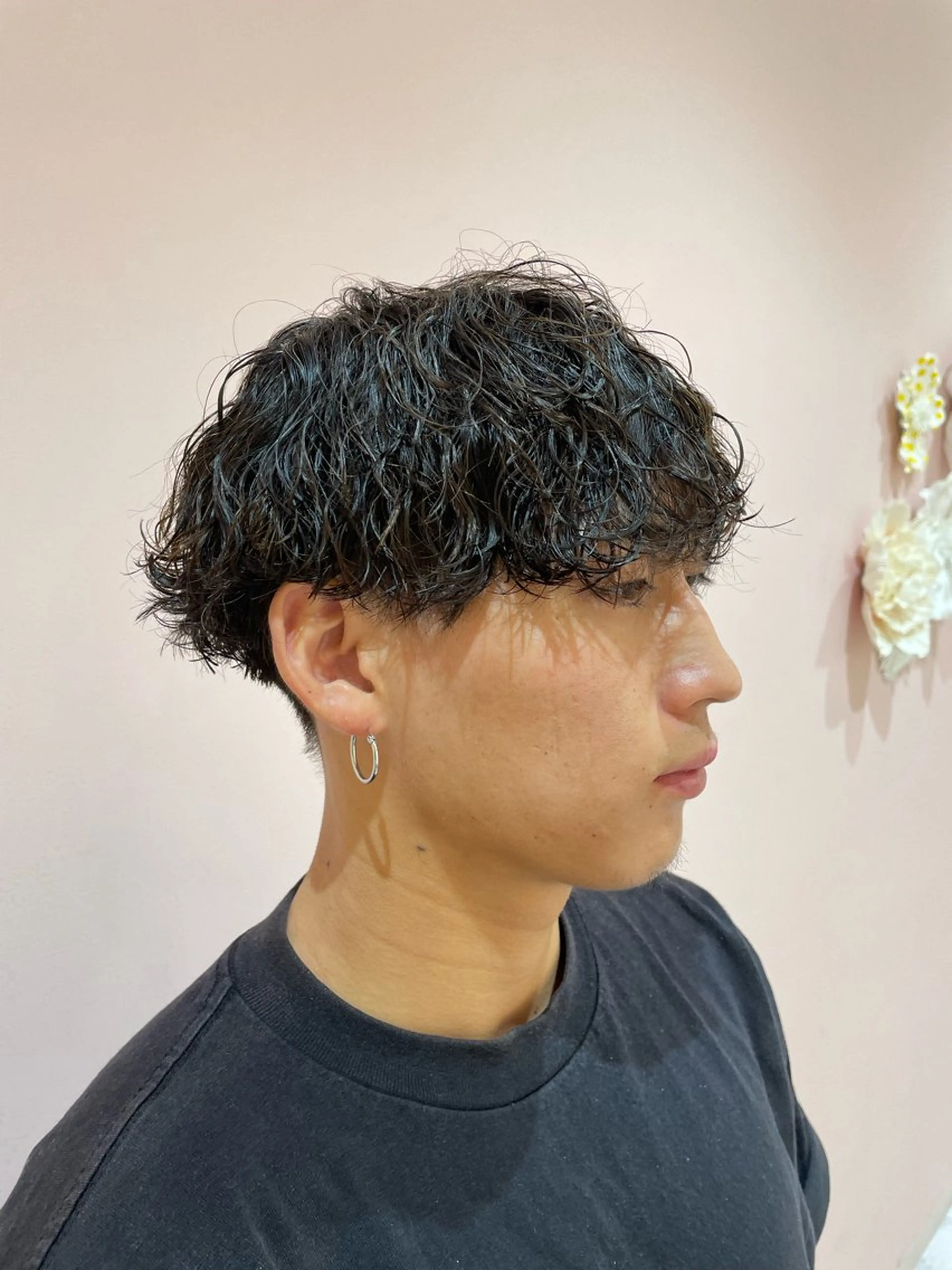 〈riTo出勤日のみ〉メンズ カット＋ツイストスパイラルパーマ🧑🏼‍🦱の写真