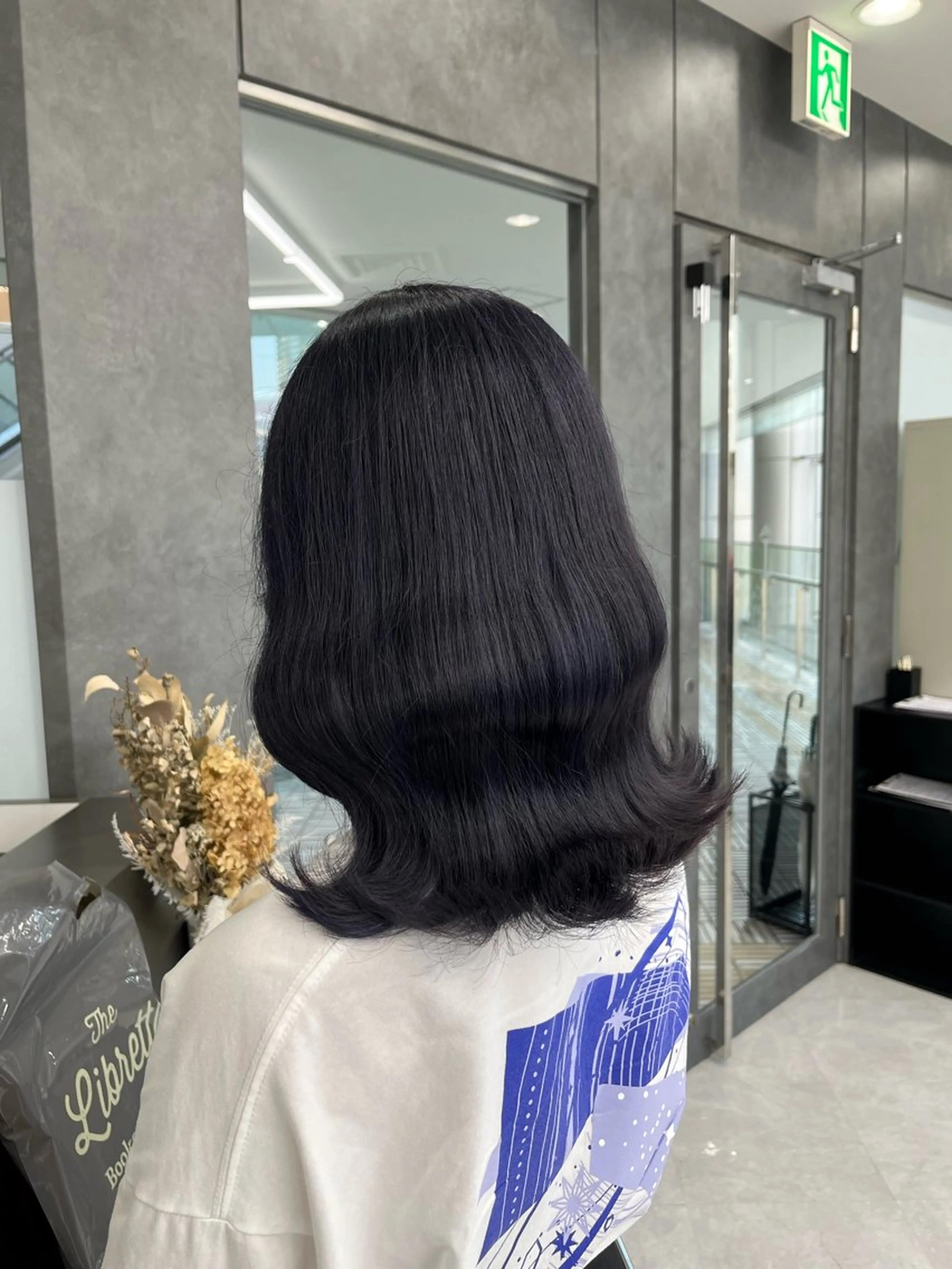 ミディアム カラー ブリーチ 透明感カラー ディープラベンダー 韓国風カラー ラベンダーカラー ヘアカラー トリートメント ヘアセット 韓国ヘア🖤/透明感 shihoのヘアスタイル