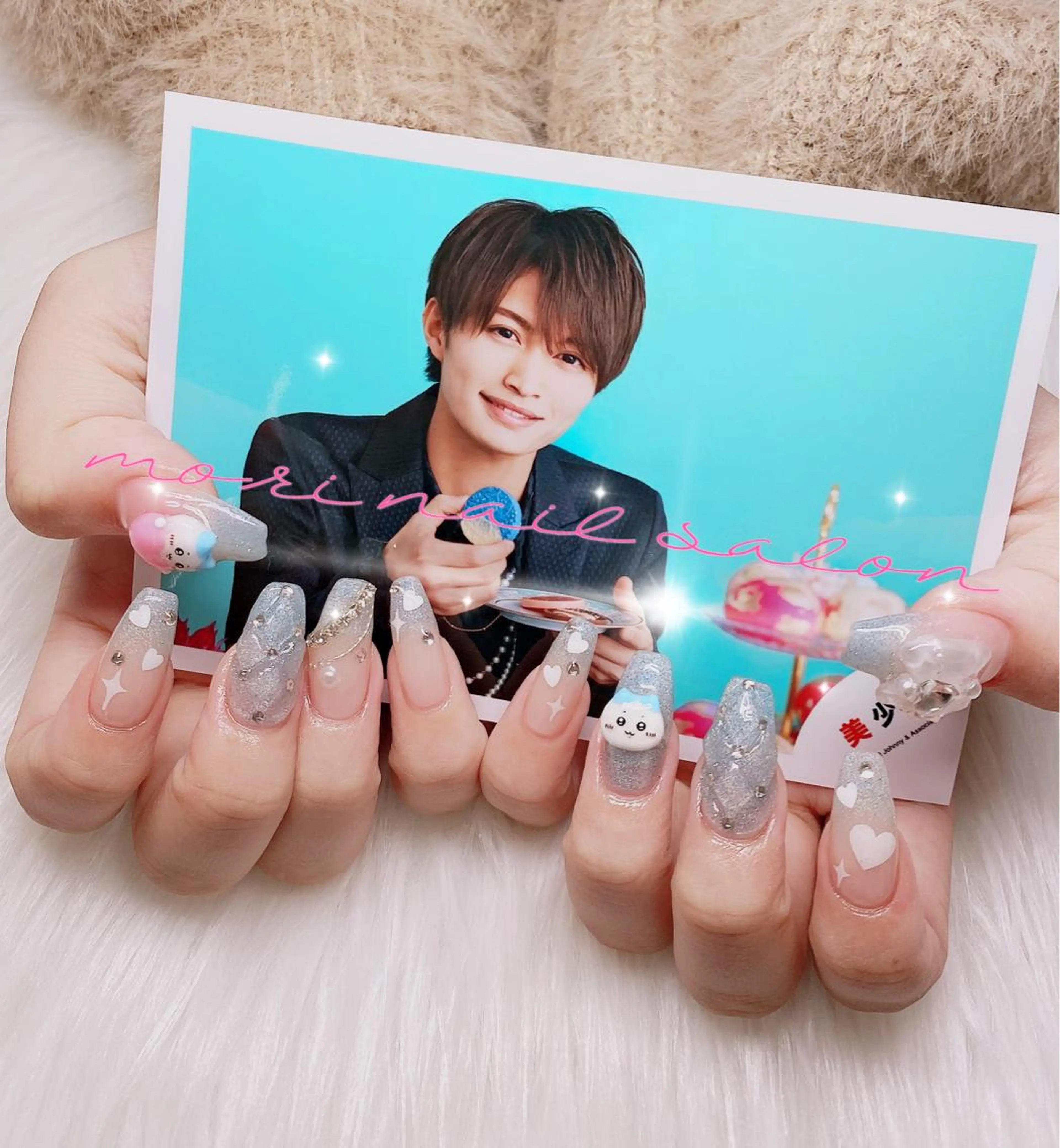 ネイル ハンドネイル 森 ネイルサロンのネイルデザイン