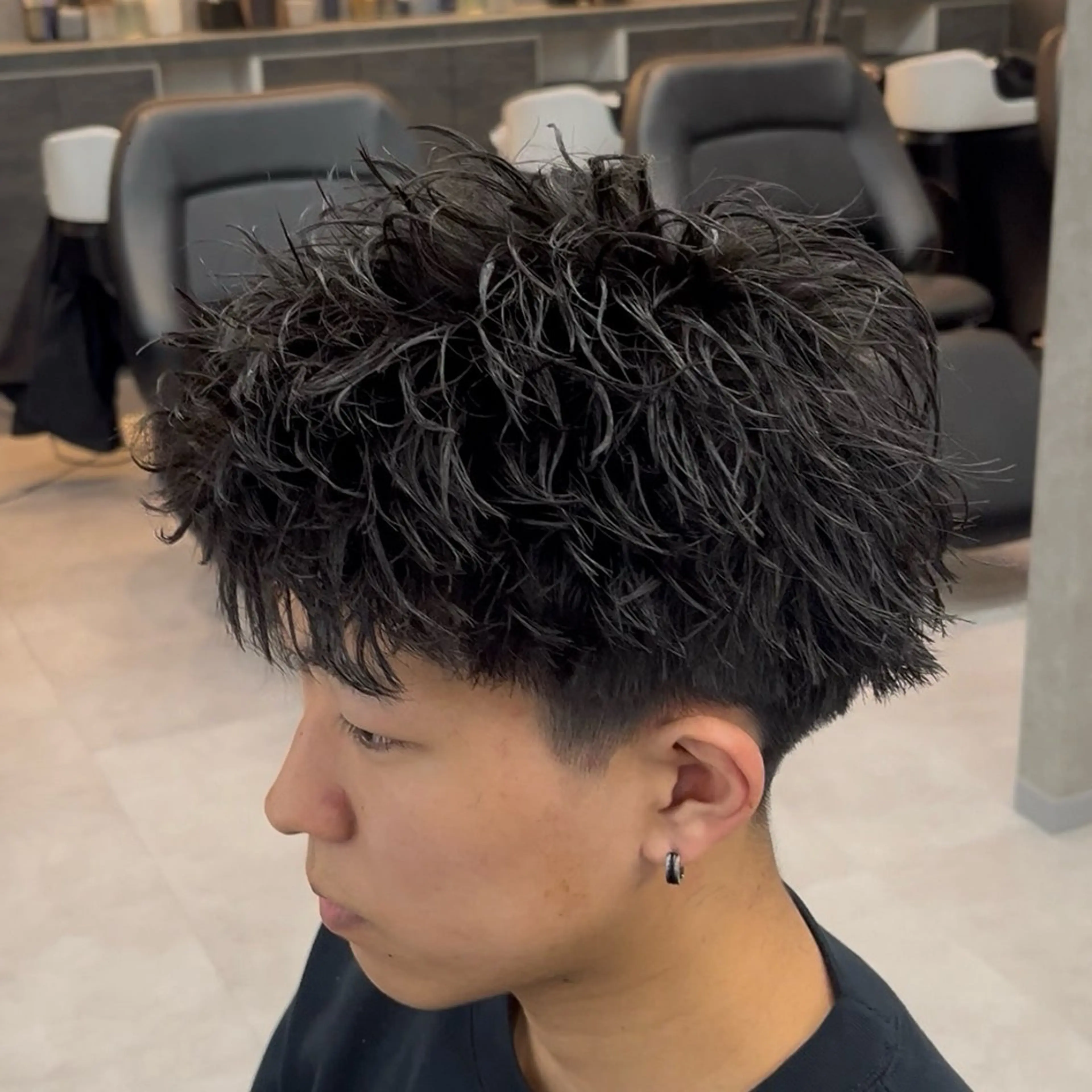 ショート ヘアアレンジ メンズ 刈り上げ ショートヘア カット 【札幌メンズ特化】 🔥RIKU🔥のヘアスタイル