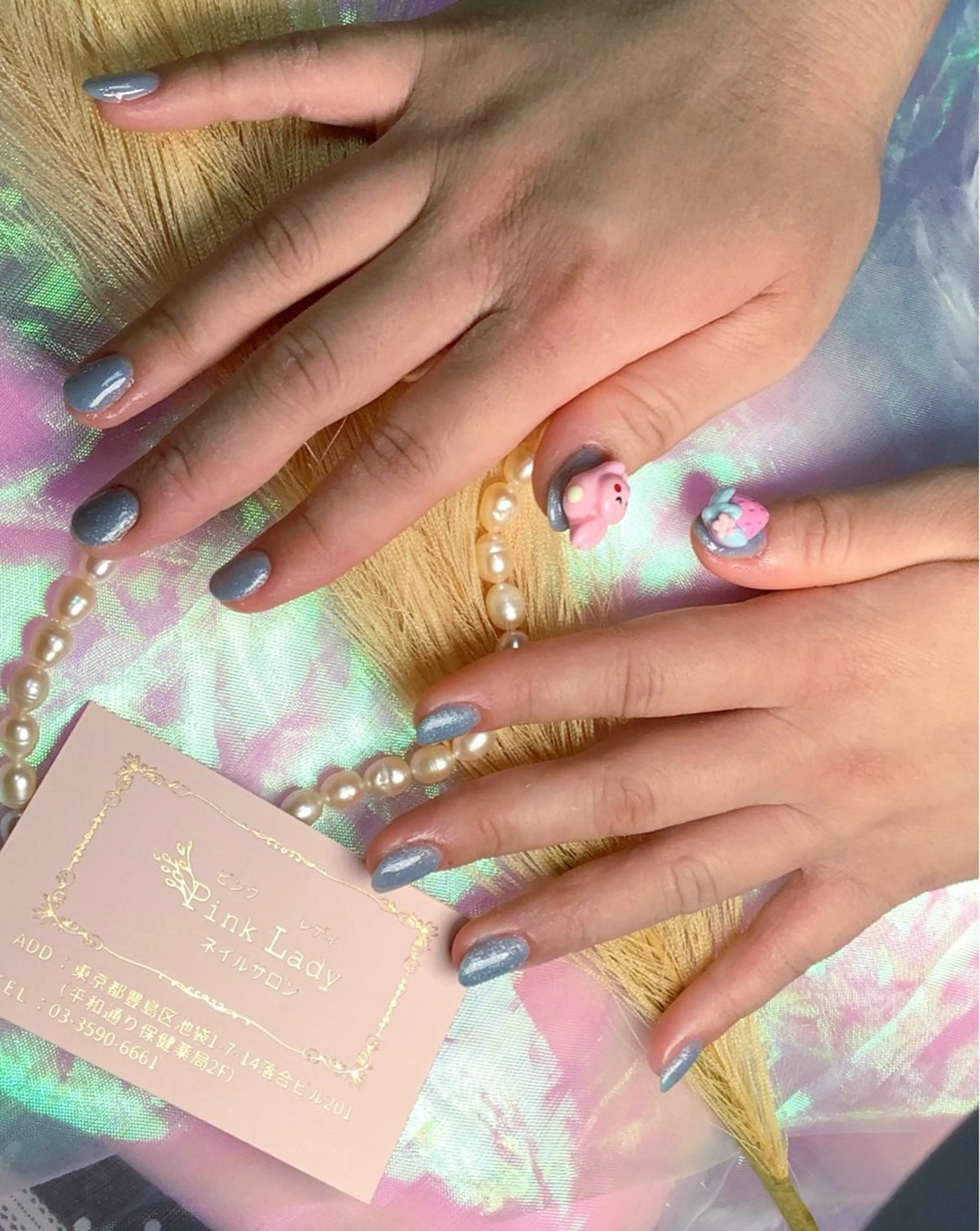 ネイル pink ladyサロン所属・べ にのネイルデザイン