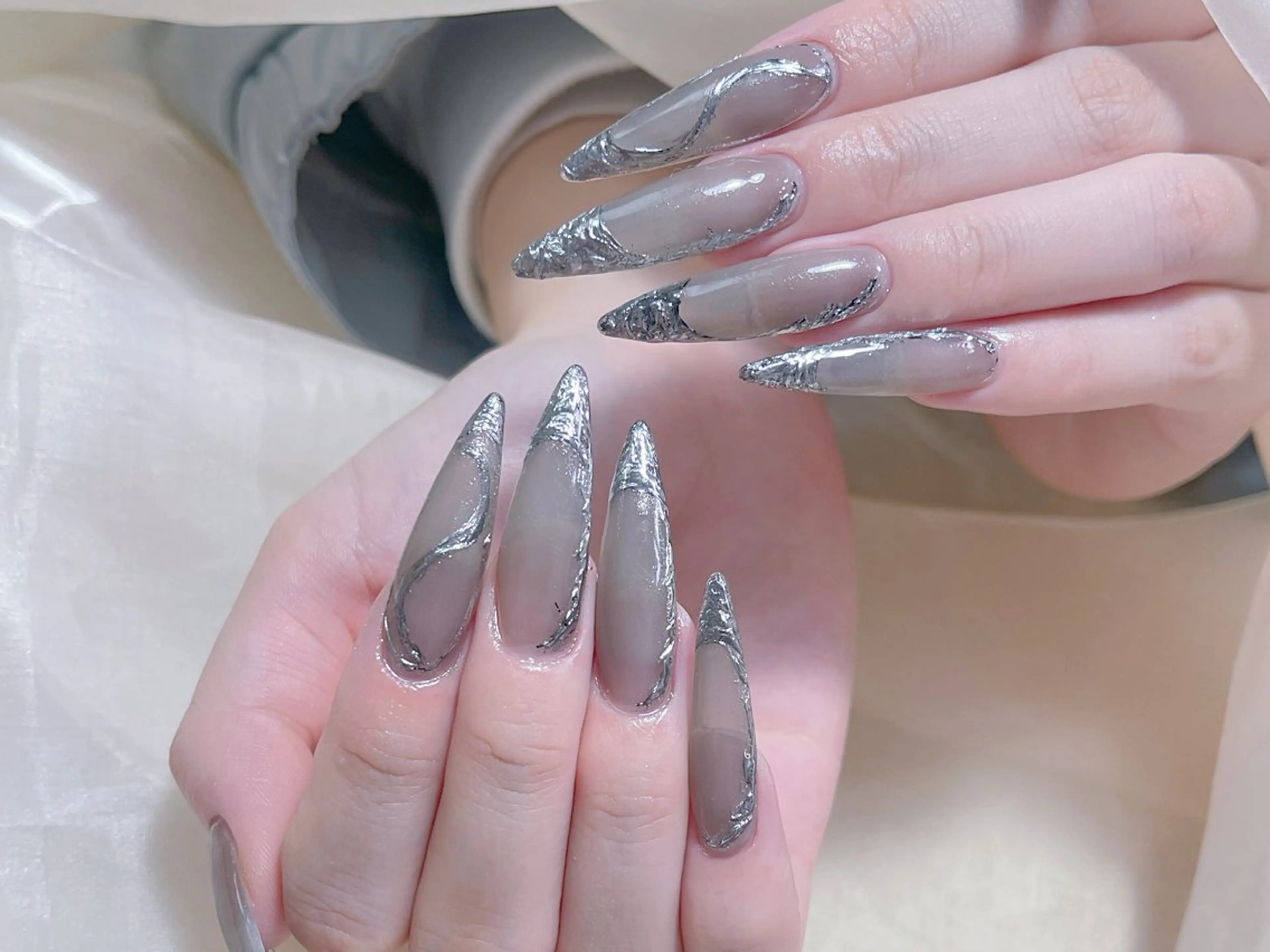 ネイル 🎀ネイルサロン エクラYUI🎀のネイルデザイン