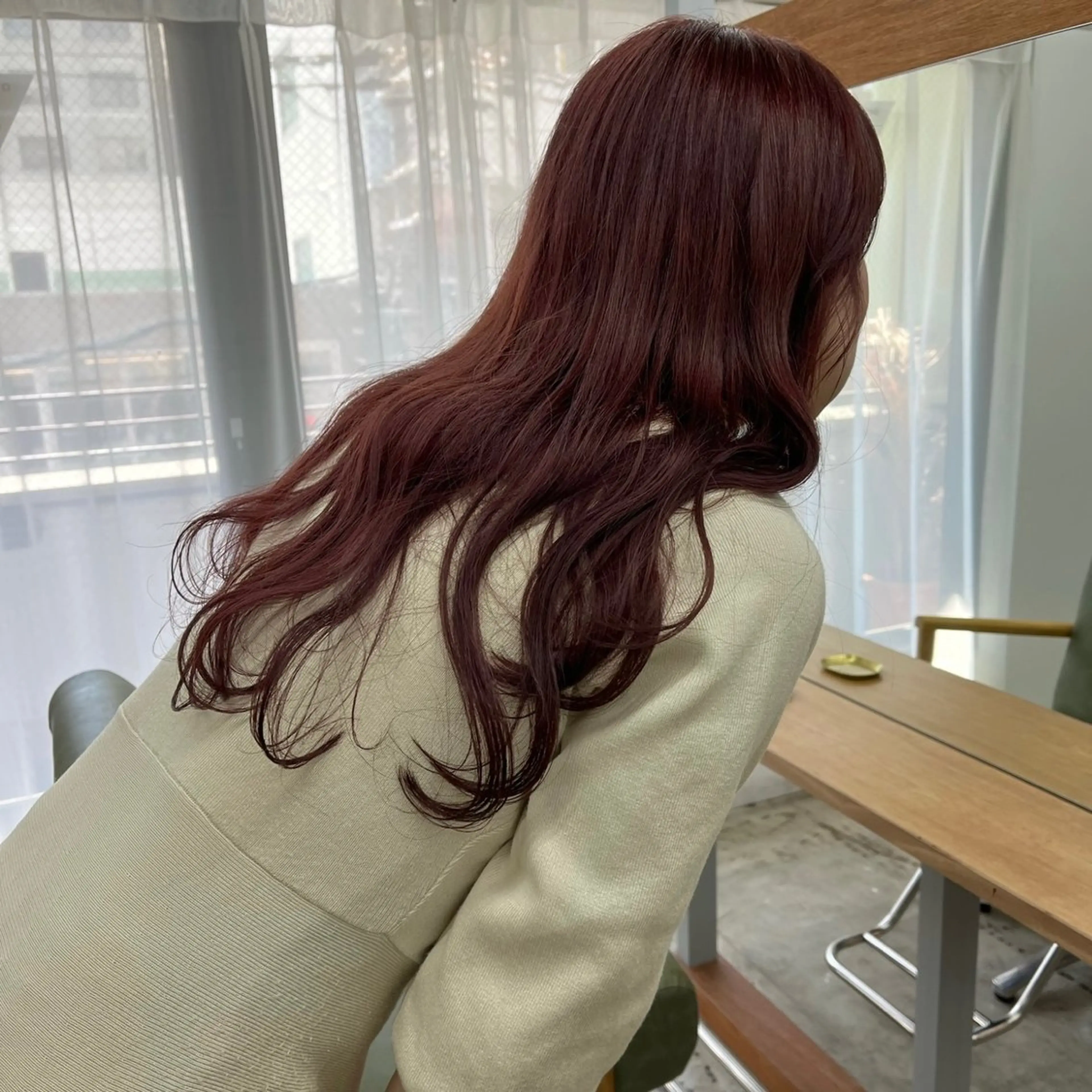 ロング カラー ハイトーン/心斎橋/ honomiのヘアスタイル