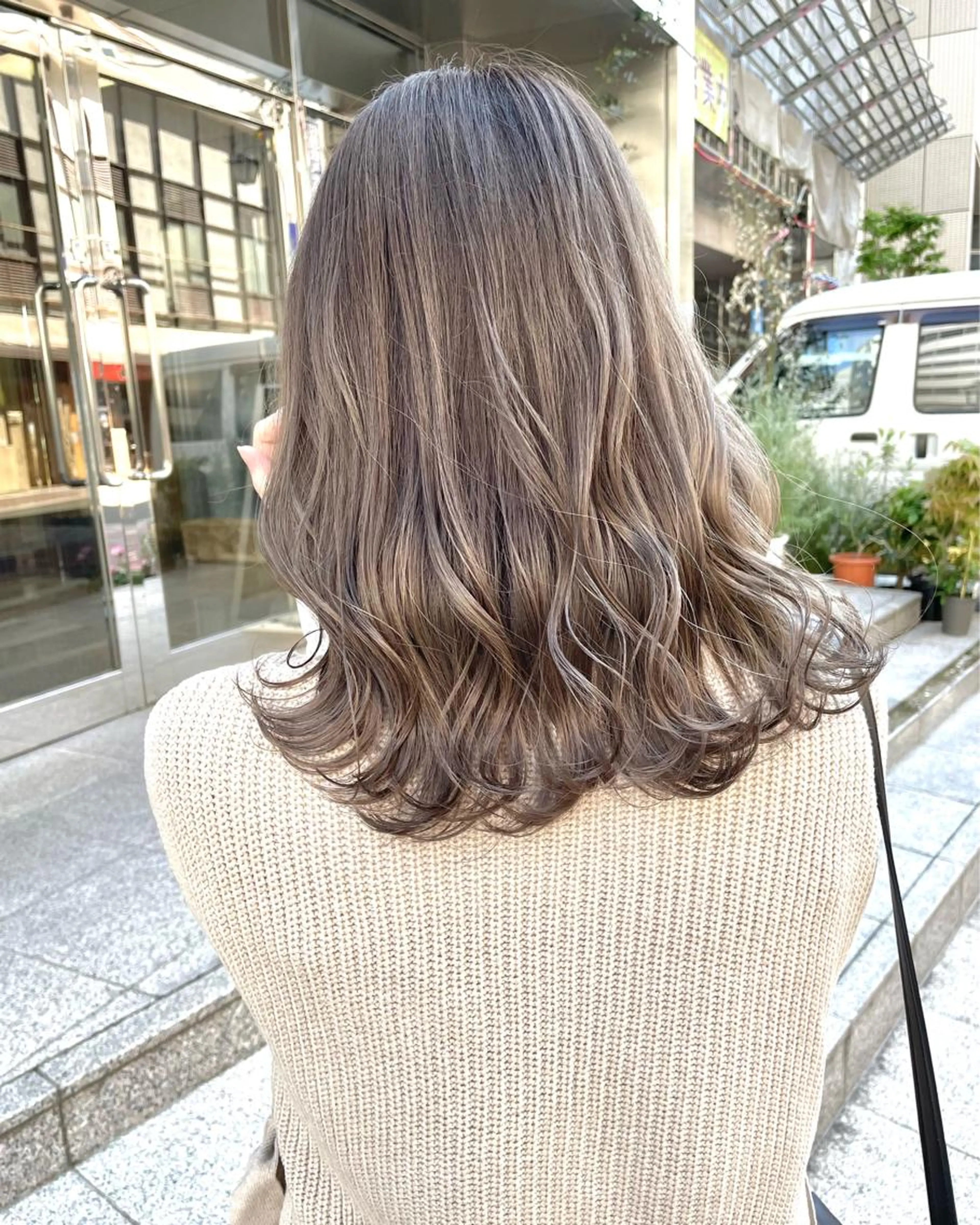 【❤️🔥根元のメンテナンスの方❤️🔥】カット+リタッチカラー+Eトリートメント- ̀͏̗🩷 ́͏̖-の写真