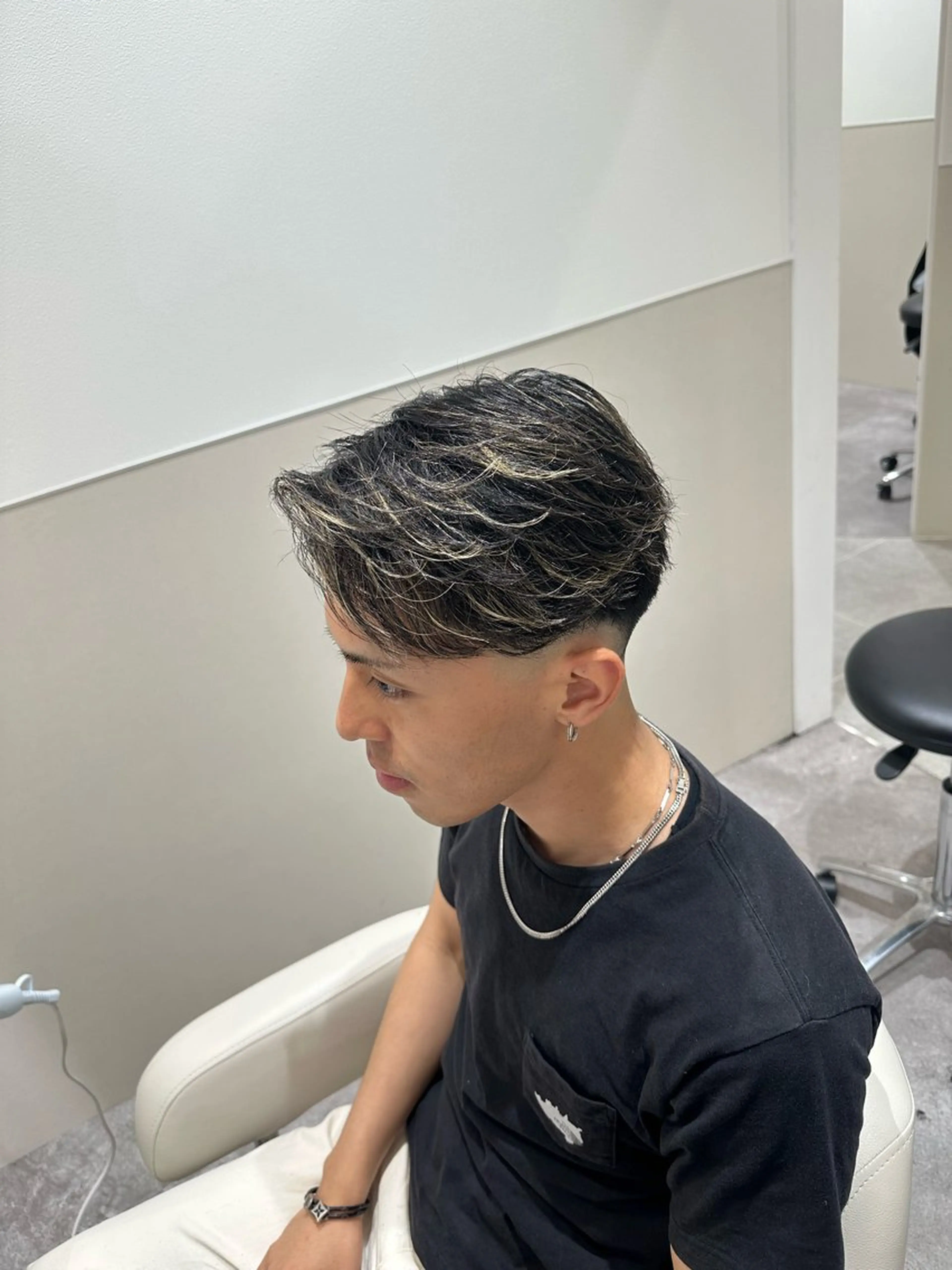 カラー メッシュ ヘアカラー SALOWIN下北No.R店所属・下北沢／メンズヘア/ メンズパーマ/優樹のヘアスタイル