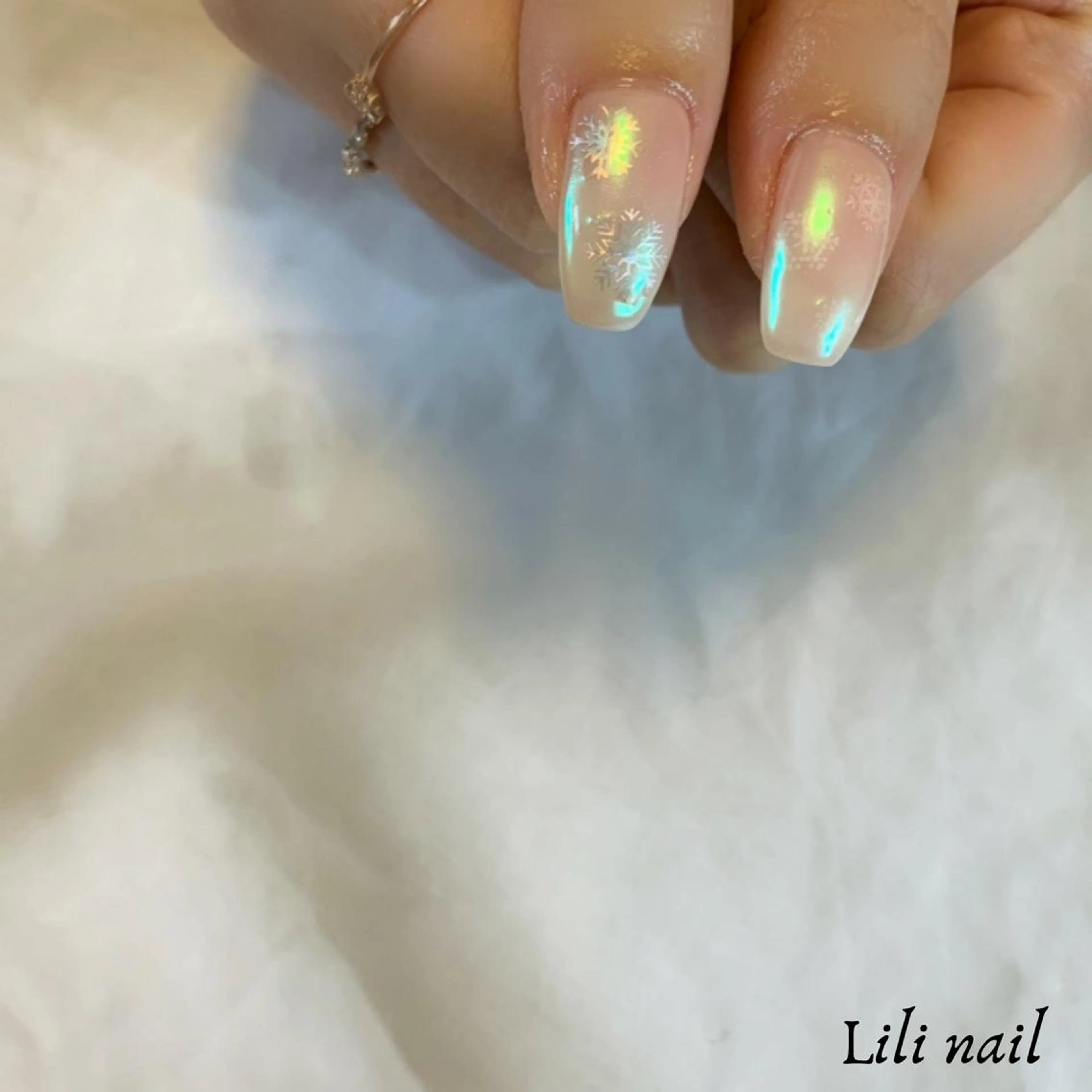 ネイル オーロラネイル Lili beauty salon所属・Lilibeauty salonのネイルデザイン