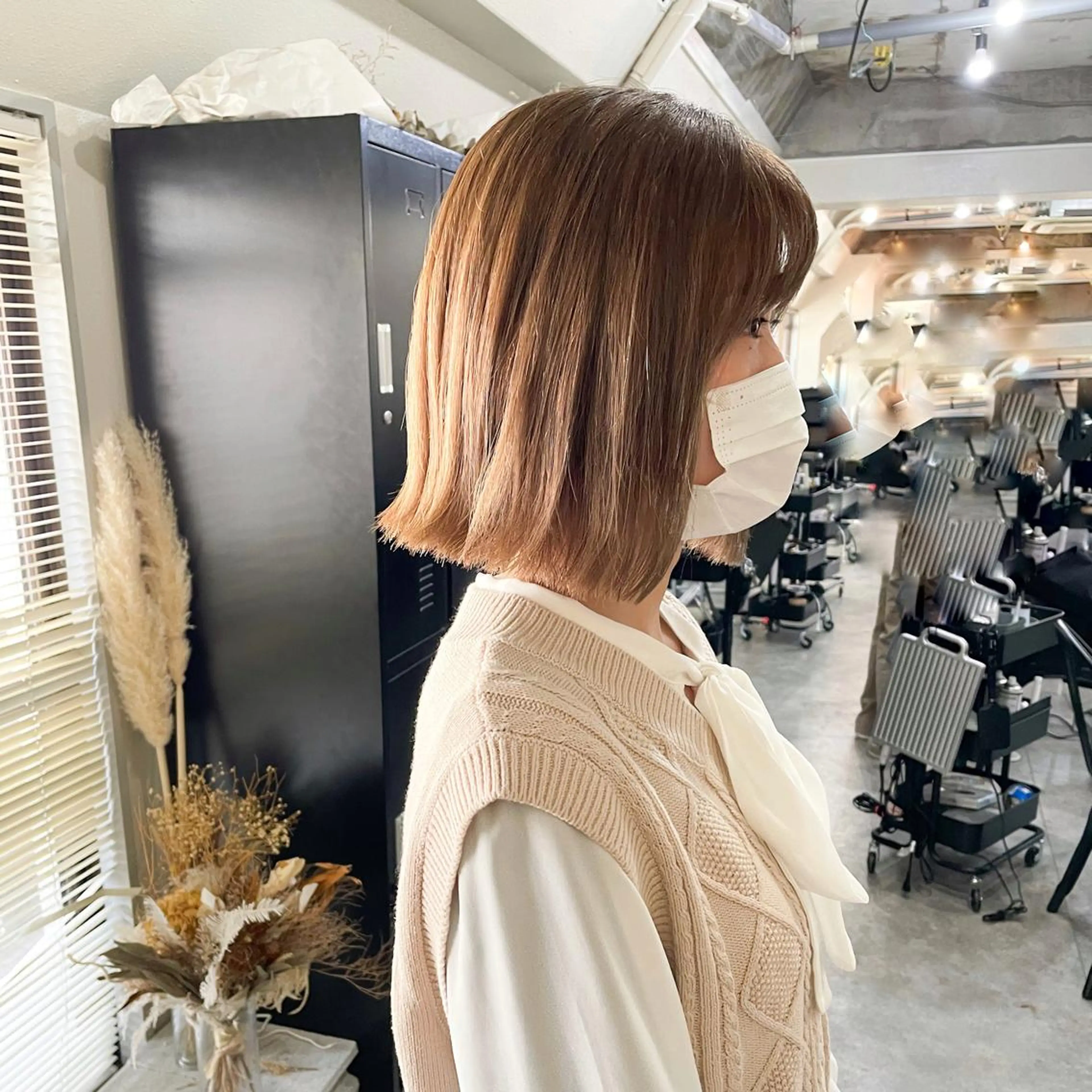 ショート カラー パーマ ヘアアレンジ メンズ キッズ ネイル マツエク・マツパ 切りっぱなしボブ ショートボブ メンズハイライト メンズハイトーン メンズインナーカラー GO TODAY SHAiRE SALON所属・大人スタイル 太田のヘアスタイル