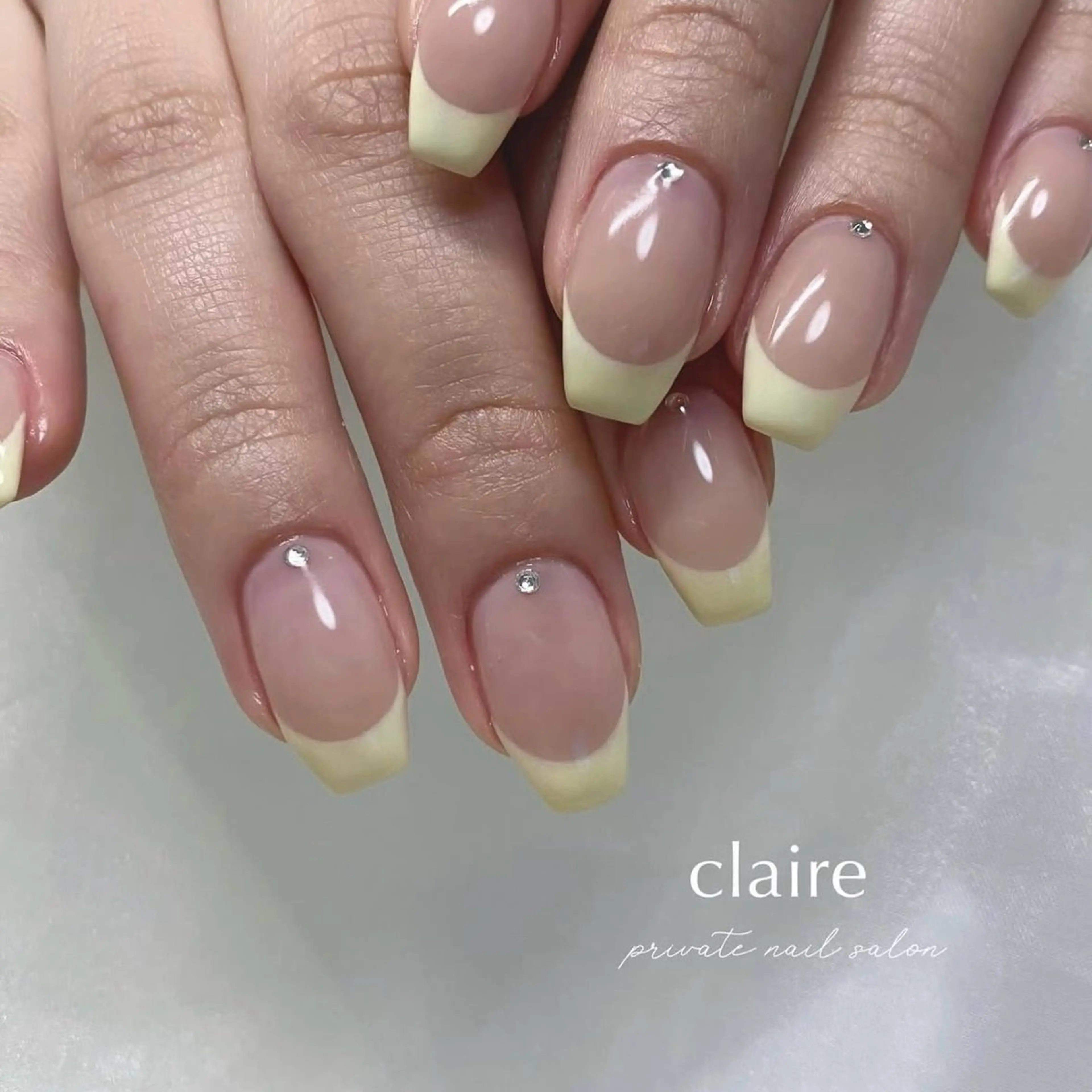 ネイル ハンドネイル claire_ rie.のネイルデザイン