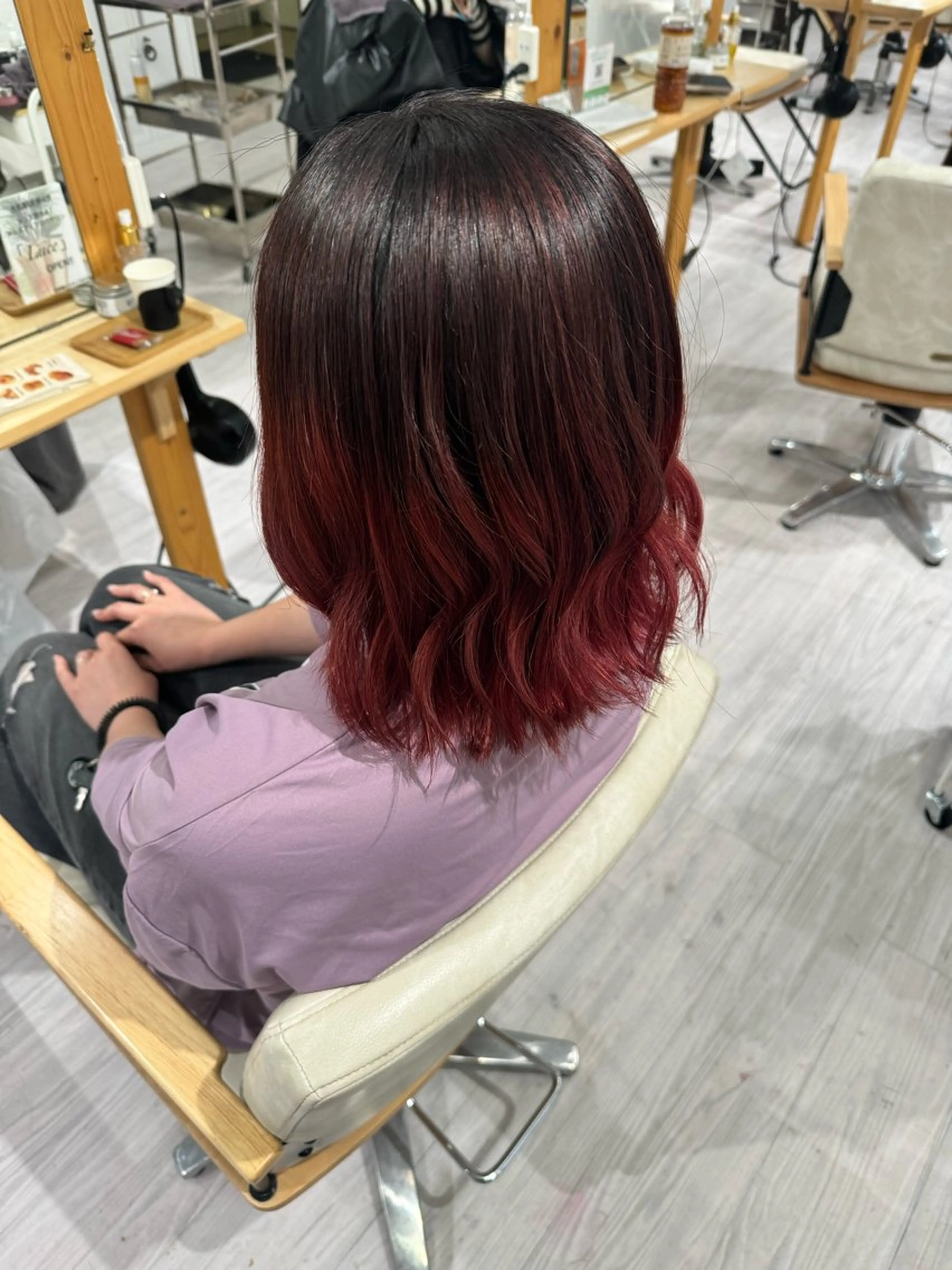 カラー グラデーションカラー NANAMI 【Rico】のヘアスタイル