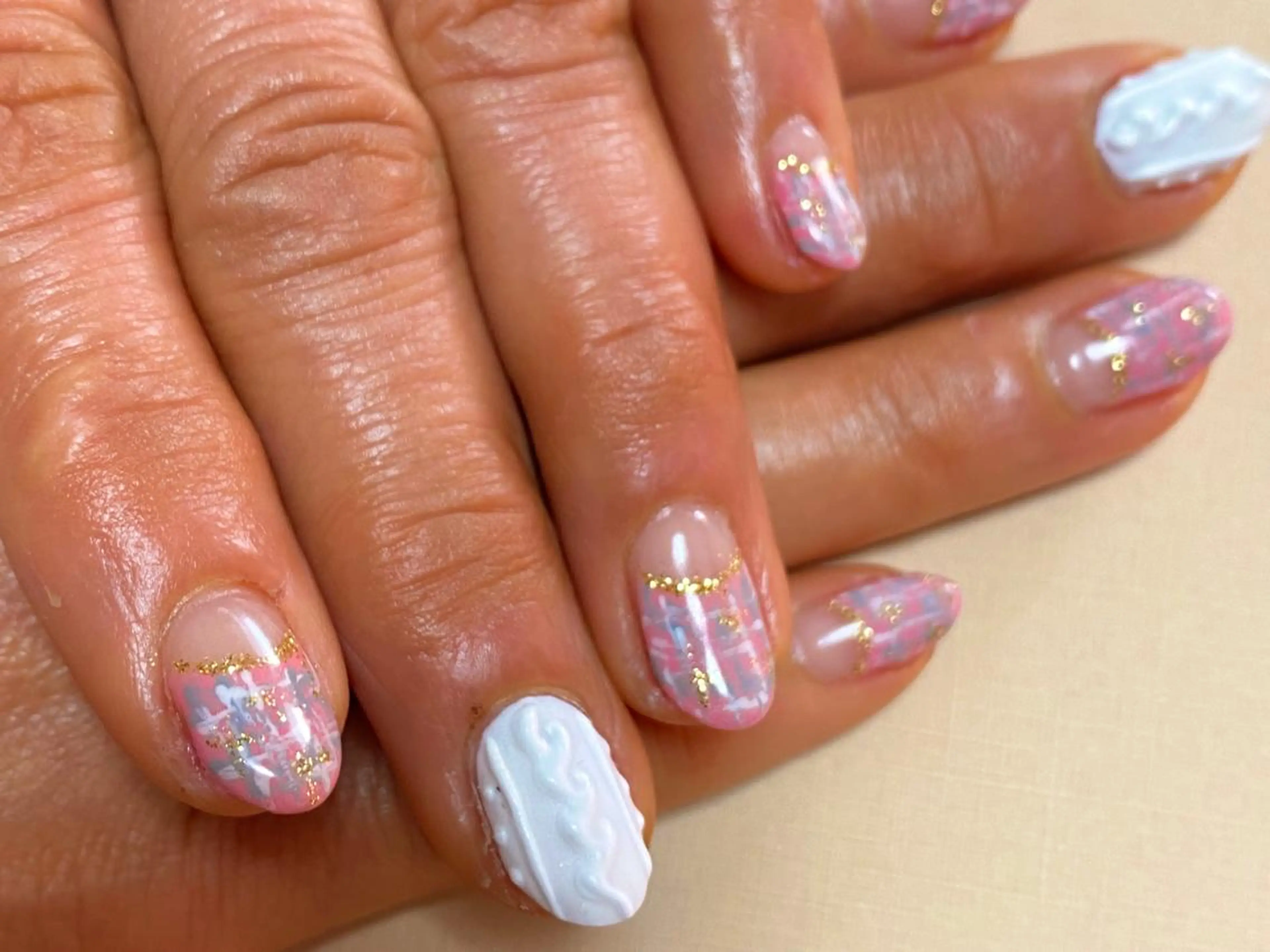 ネイル アートネイル ハンドネイル リラネイル所属・福田 美代子のネイルデザイン