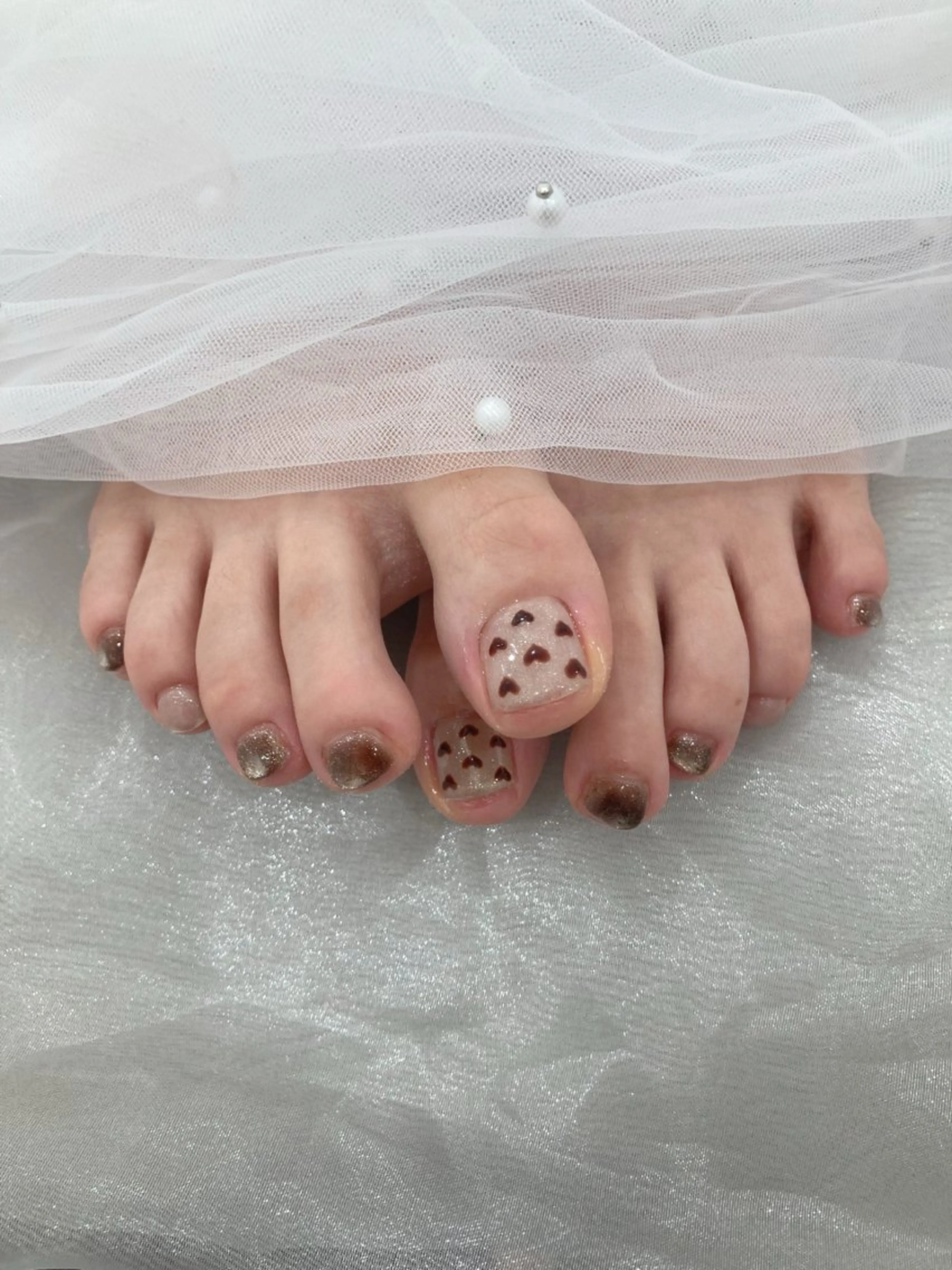 ネイル フットネイル eggplant所属・eggplant レイカのネイルデザイン