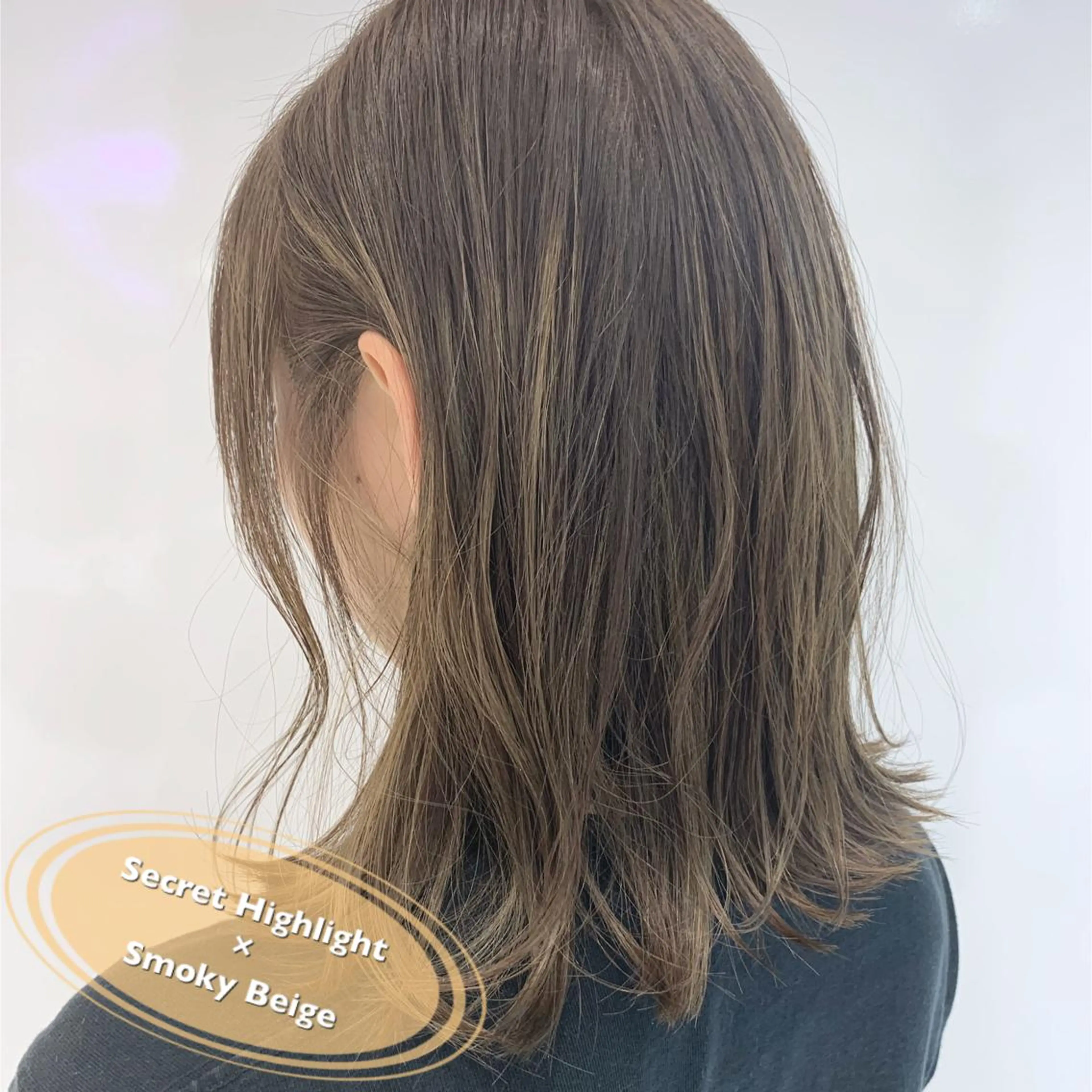 ミディアム カット ヘアカラー トリートメント lamie by melt 吉祥寺 【ラミエ バイ メルト】所属・【ミニモ公認】*似合 わせ職人*滝田拳史のヘアスタイル