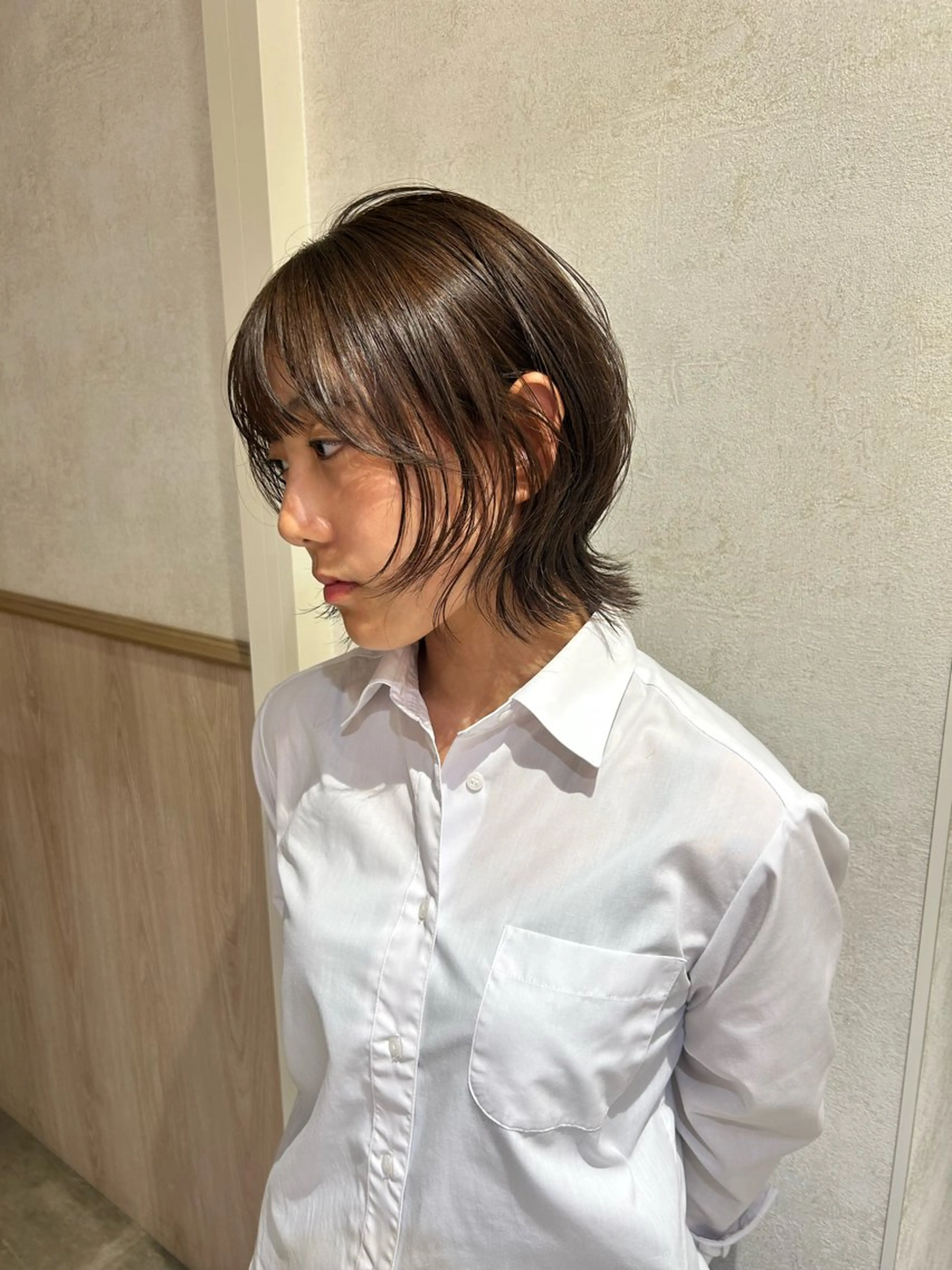 ショート カット ヘアカラー Sora/レイヤー/ 似合わせカラー🤎のヘアスタイル