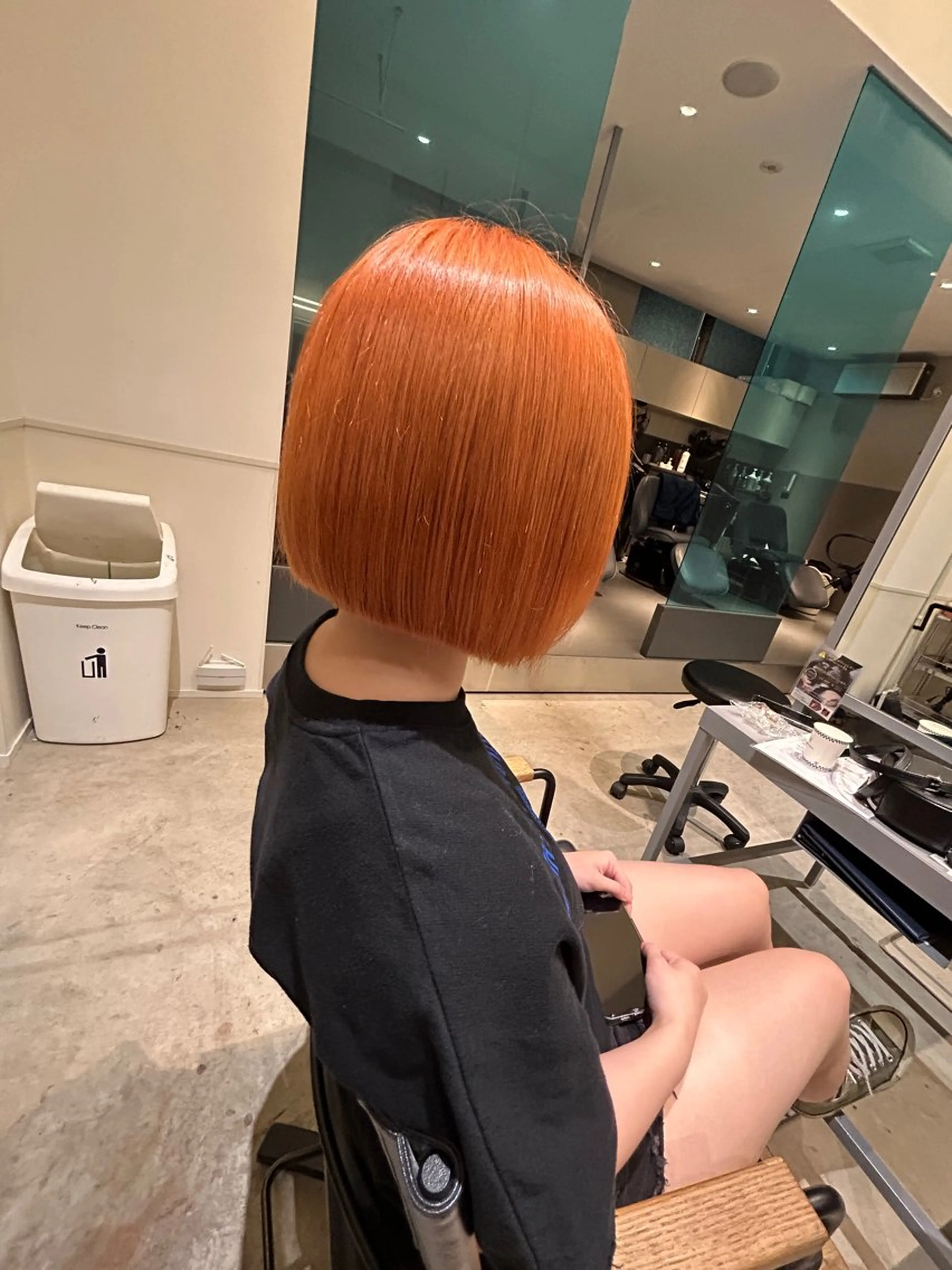 カラー THE SKY所属・中 海斗のヘアスタイル