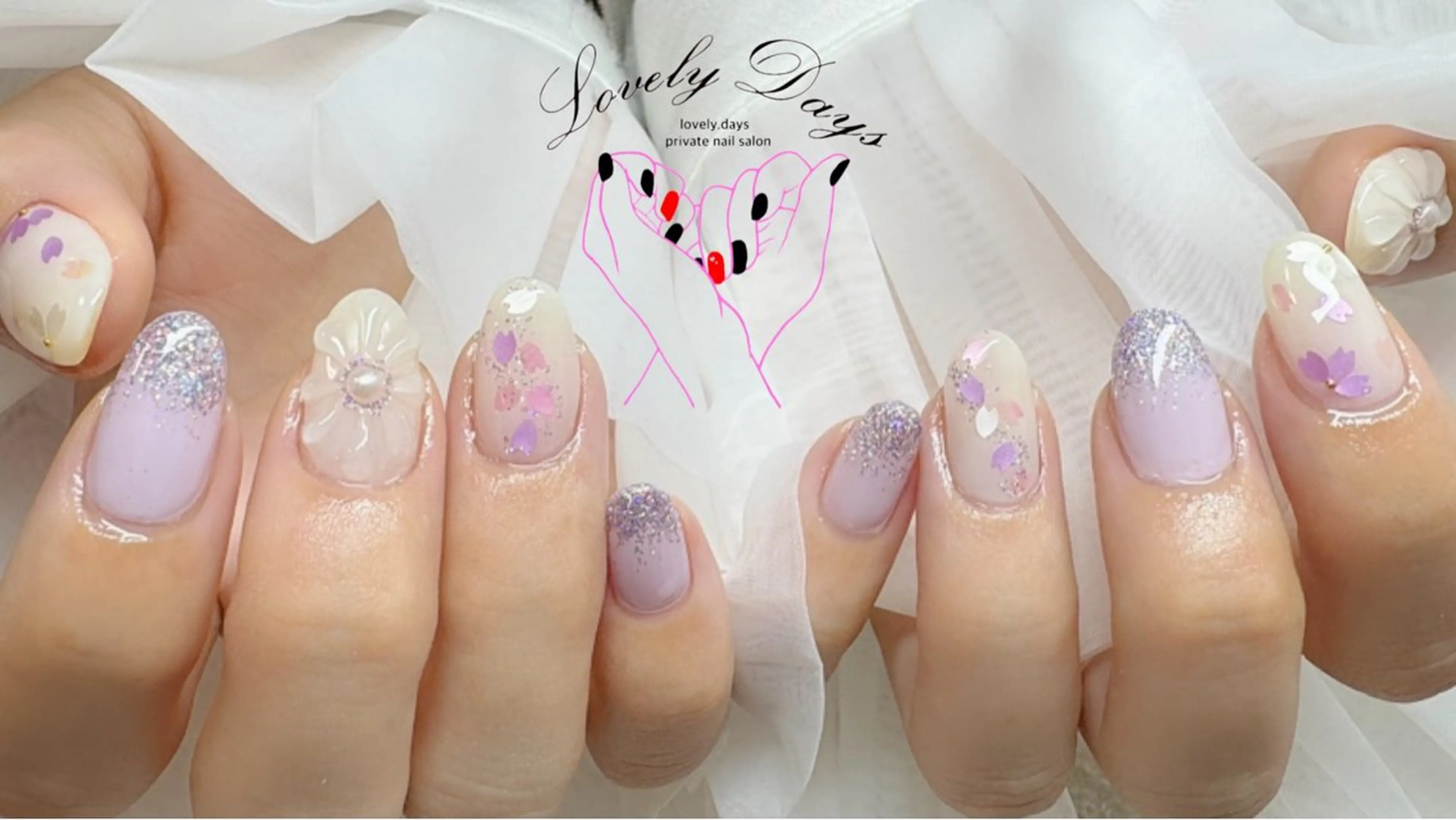 ネイル LovelyDays ゆいのネイルデザイン