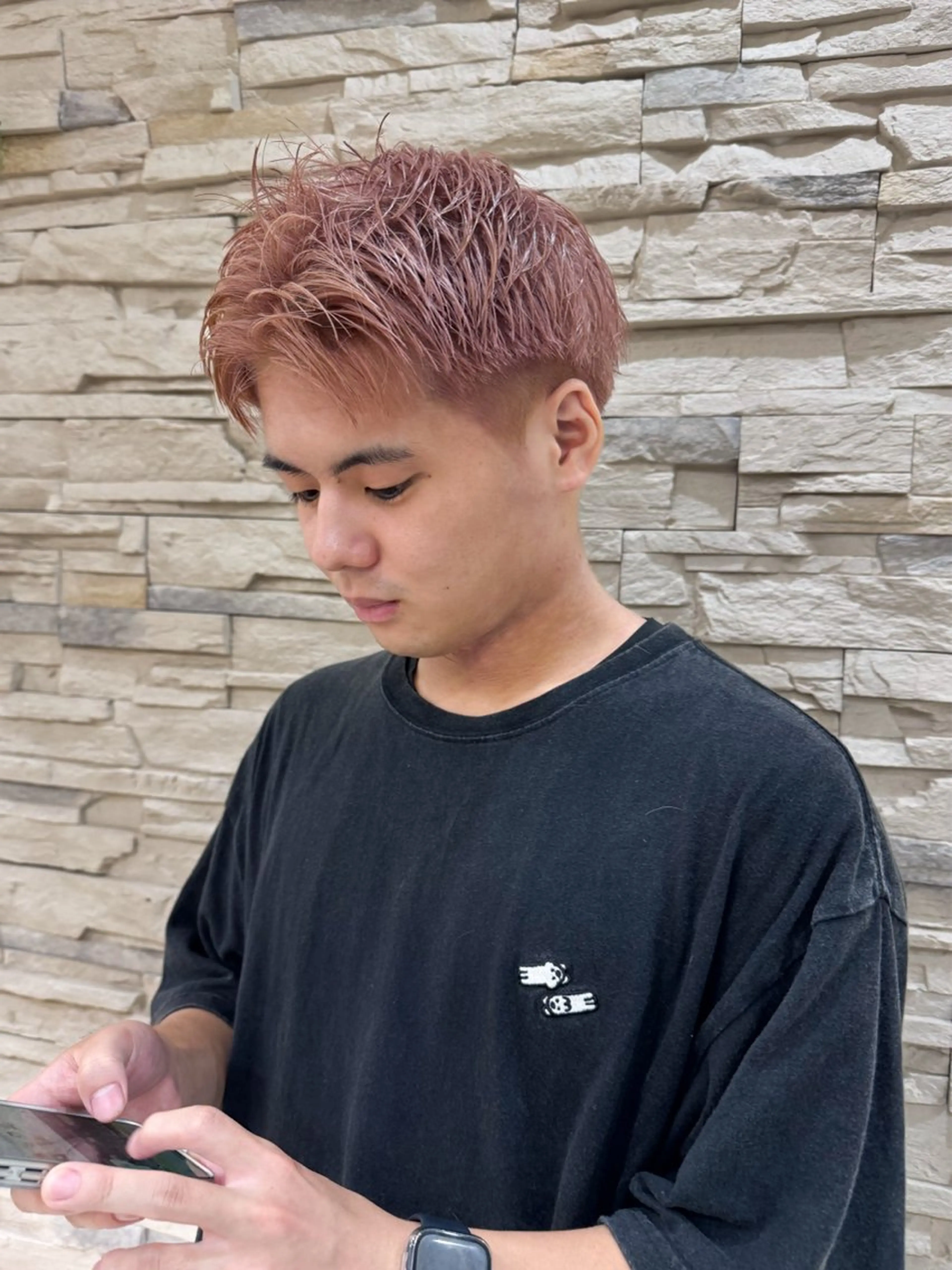 ショート カラー メンズ カット ヘアカラー Seeknext // Rukaのヘアスタイル