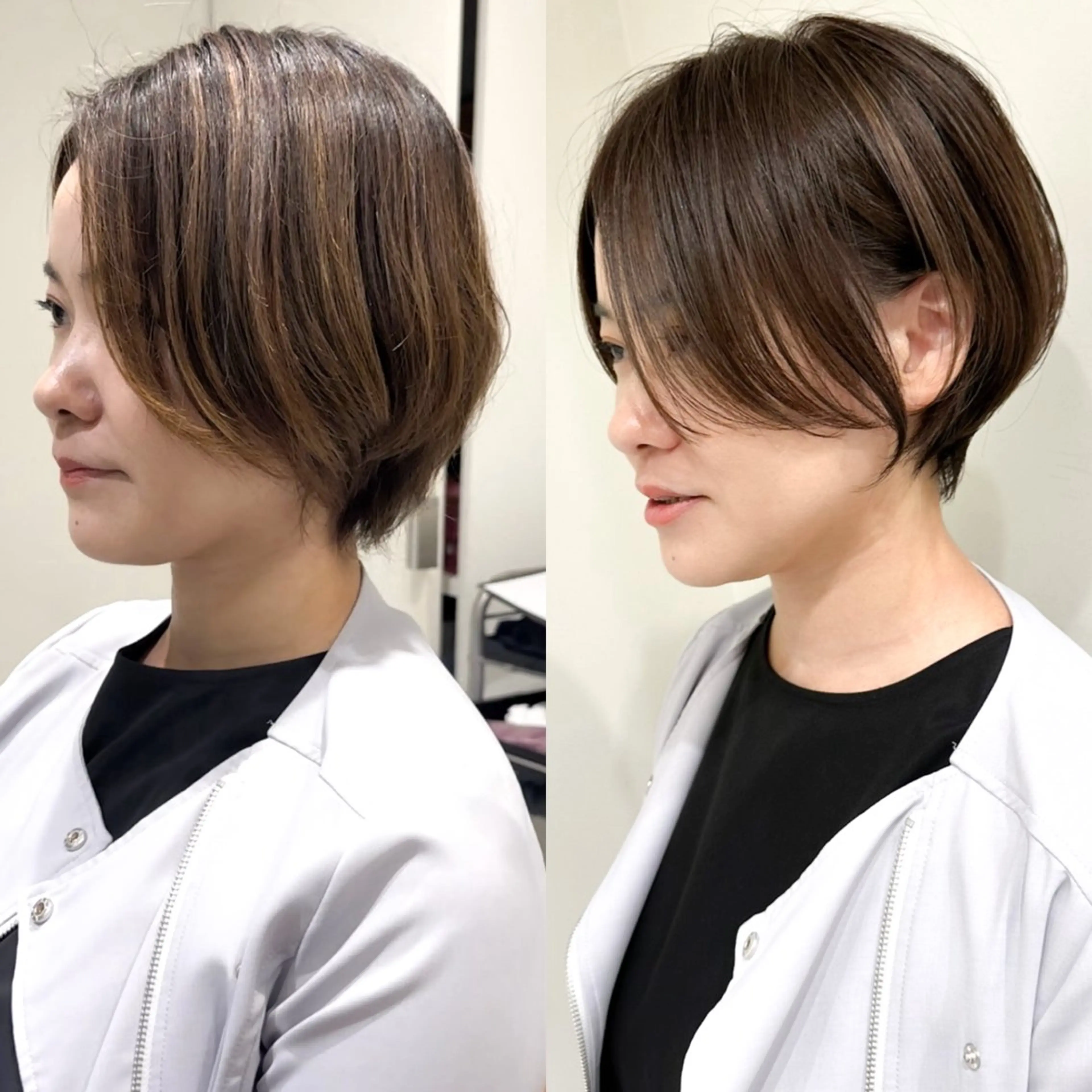 ショート カット ヘアカラー ショート特化✨ 津々美のヘアスタイル