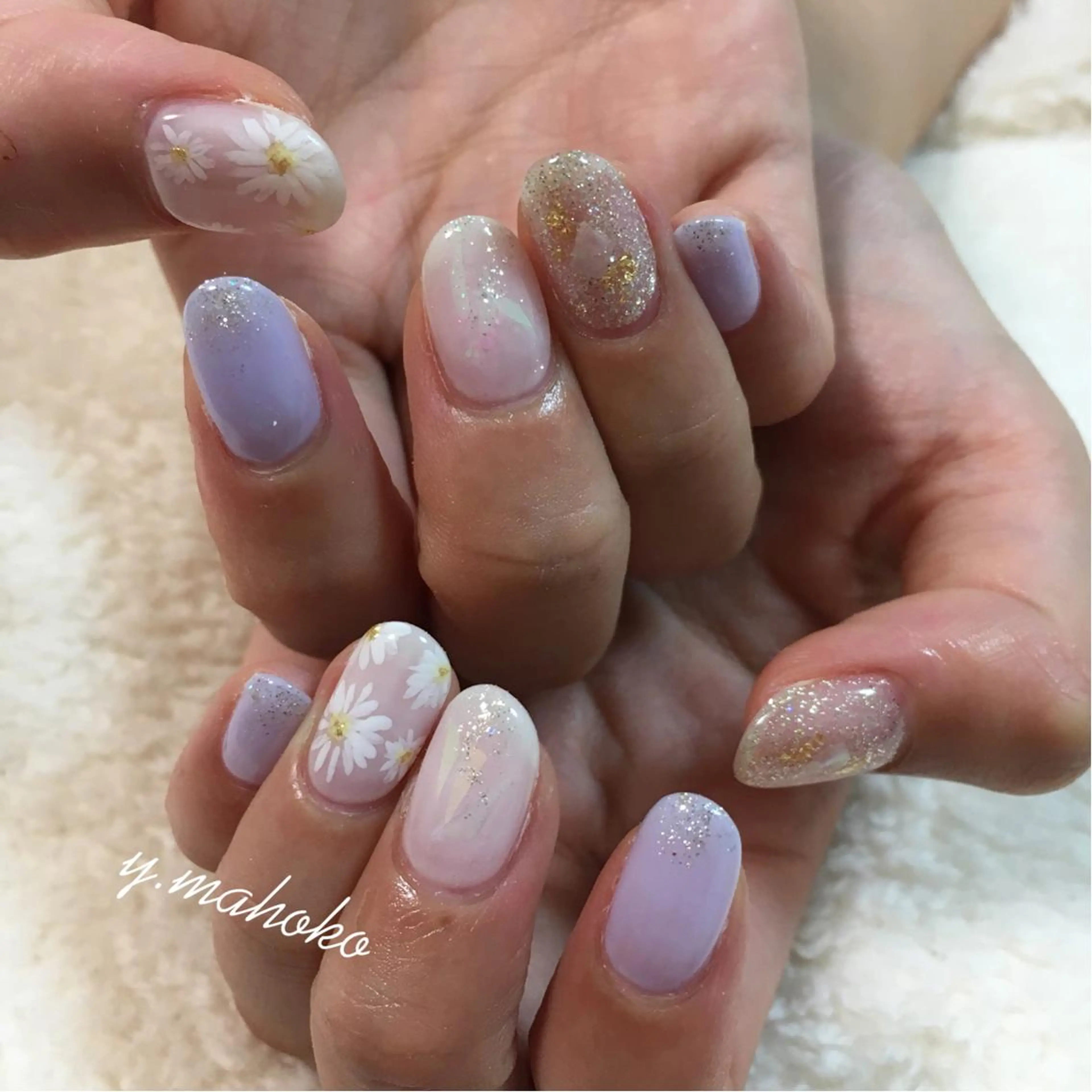 ネイル She nail studio 原宿所属・パラジェル有/ スカルプ/mahoのネイルデザイン