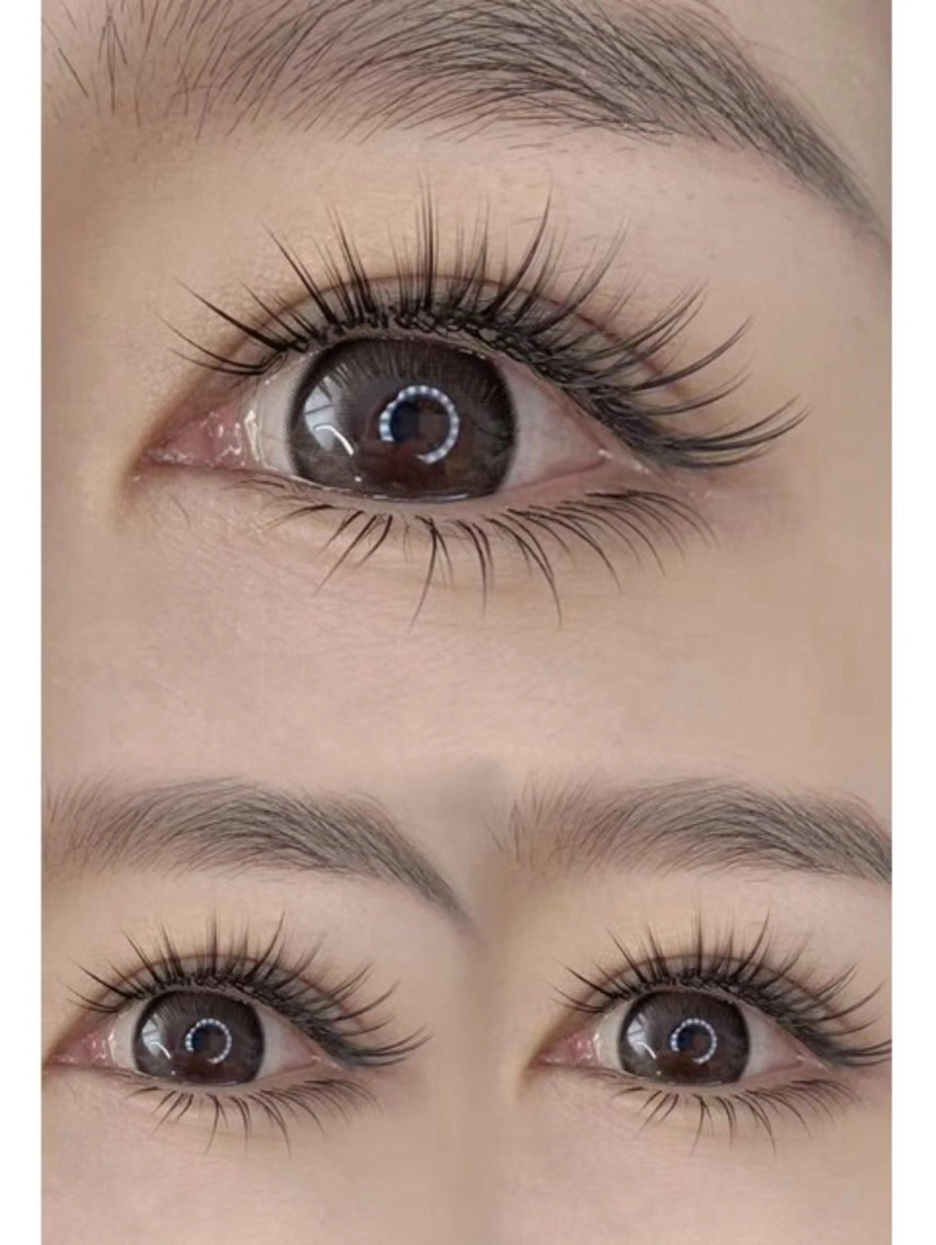 🎀【ボリュームラッシュ】🎀上100束⭐︎新規/一か月以内オフ無料 オフありの方は予約する時にお声掛けください。の写真