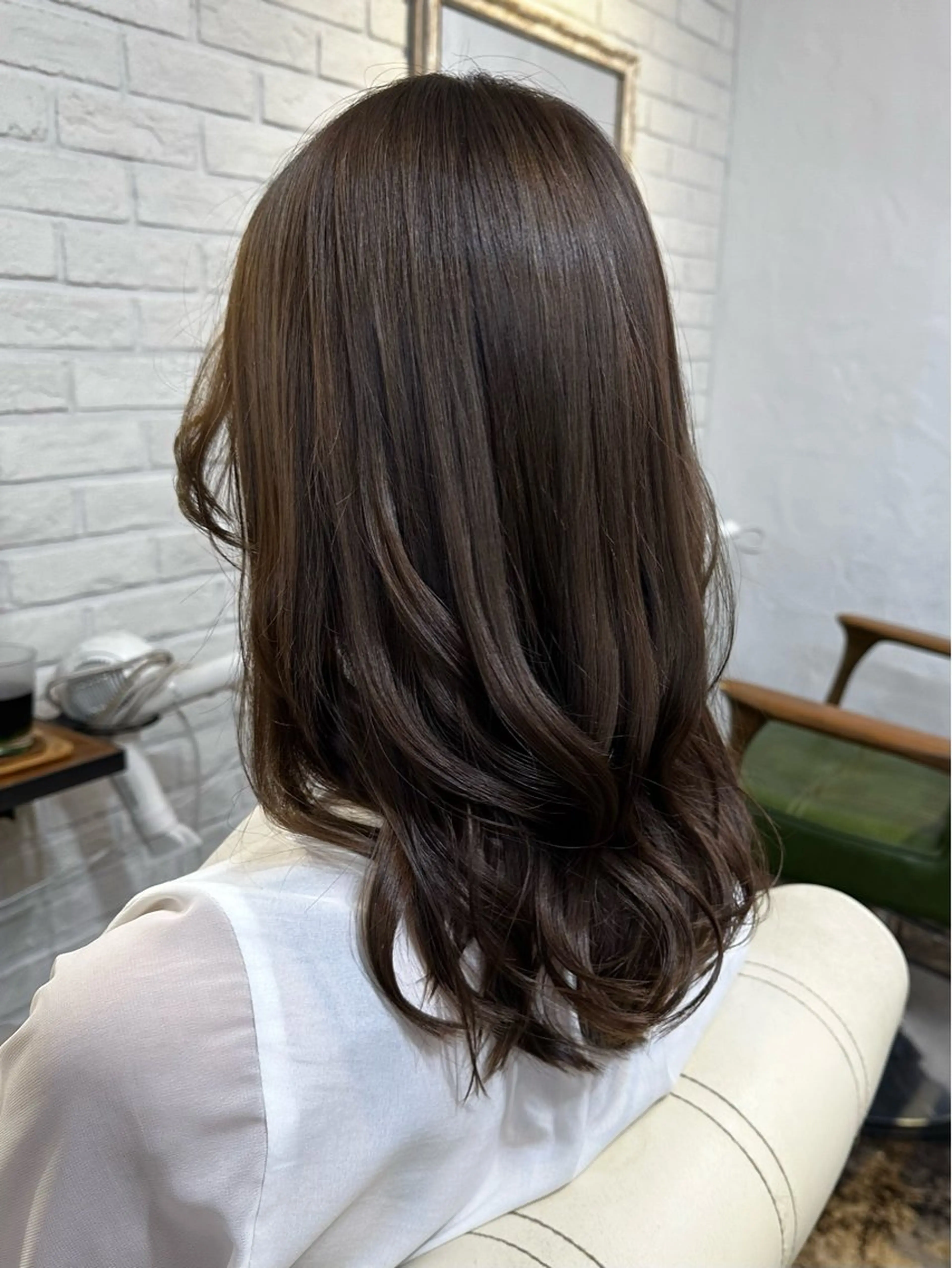 カラー ブラウンカラー モカブラウン hair living Liko池袋東口店所属・✨透明感カラー🌱 上村　舜のヘアスタイル