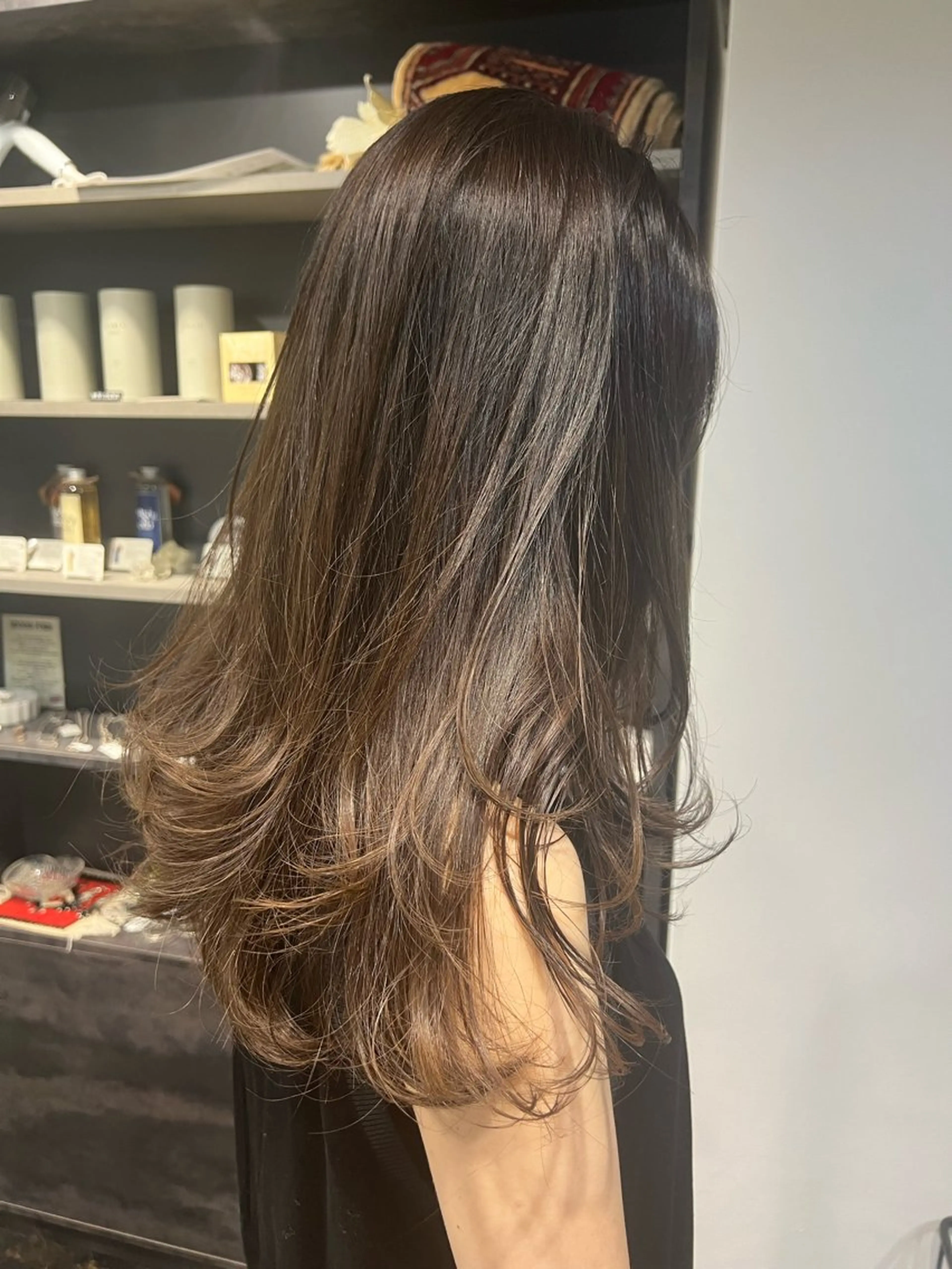 ロング sendai mayumiのヘアスタイル