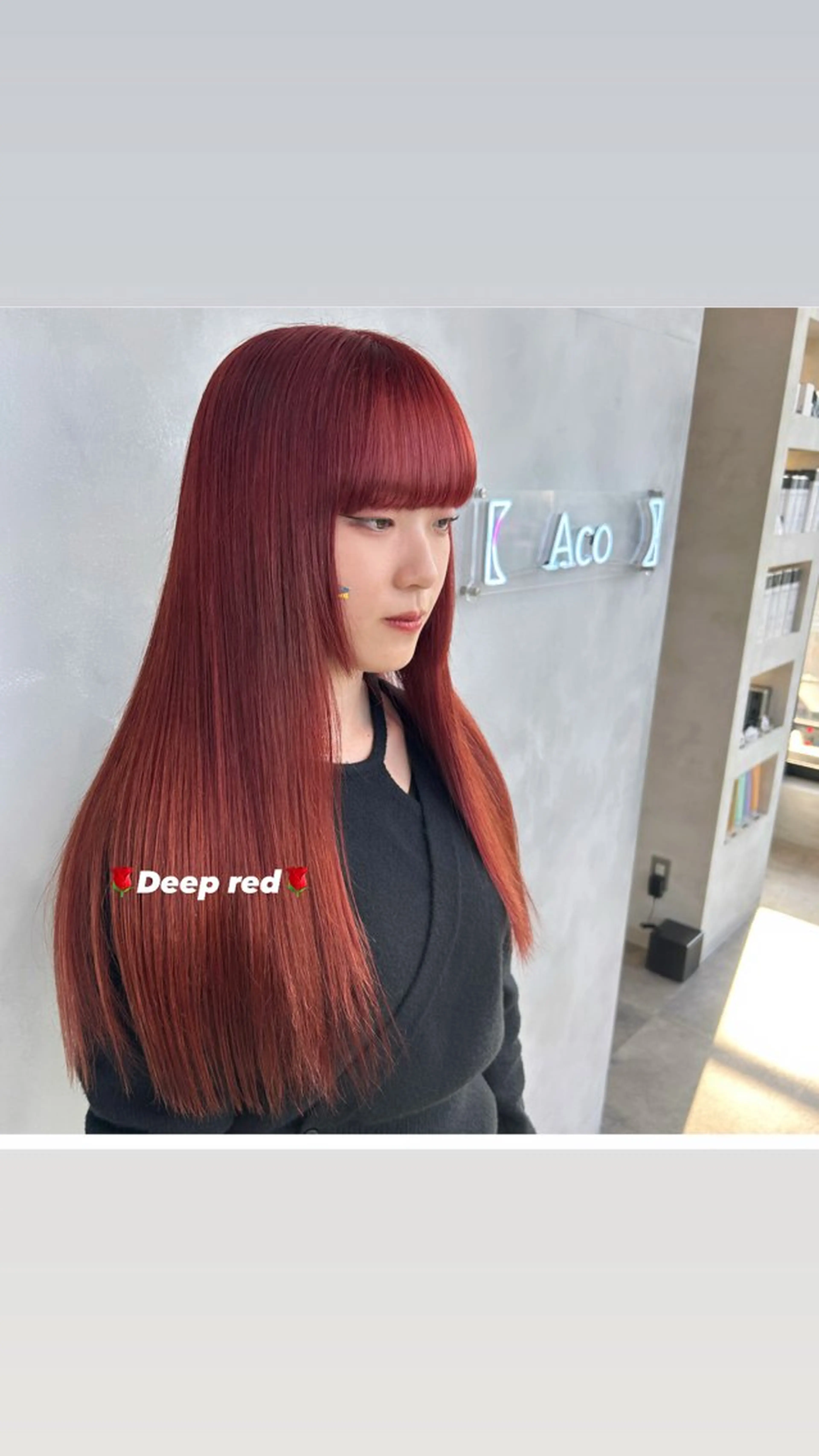 ❤️暖色ダブルカラー❤️ケア剤使用🩷の写真