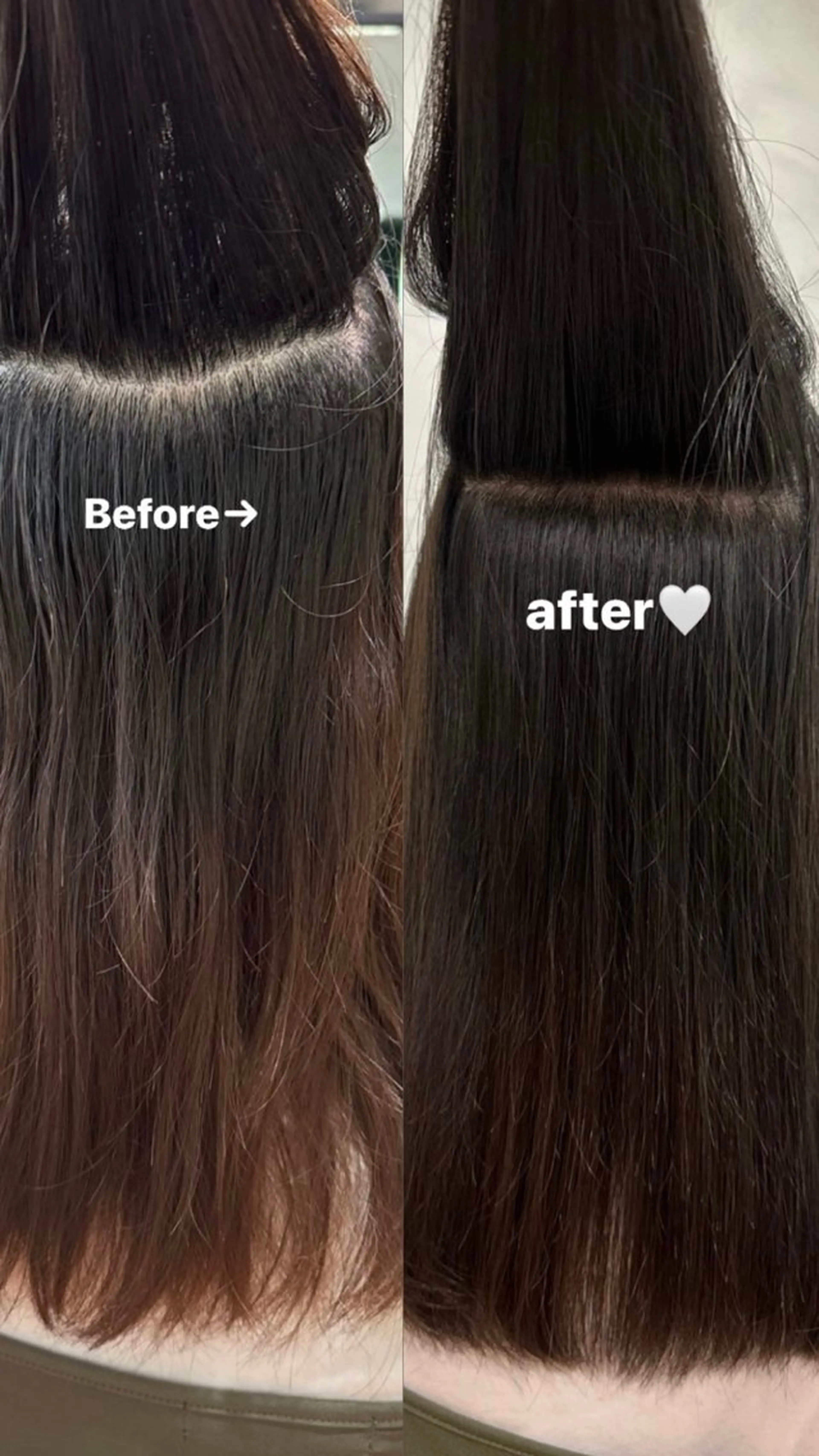 ロング 縮毛矯正 トリートメント 佐伯 美麗のヘアスタイル