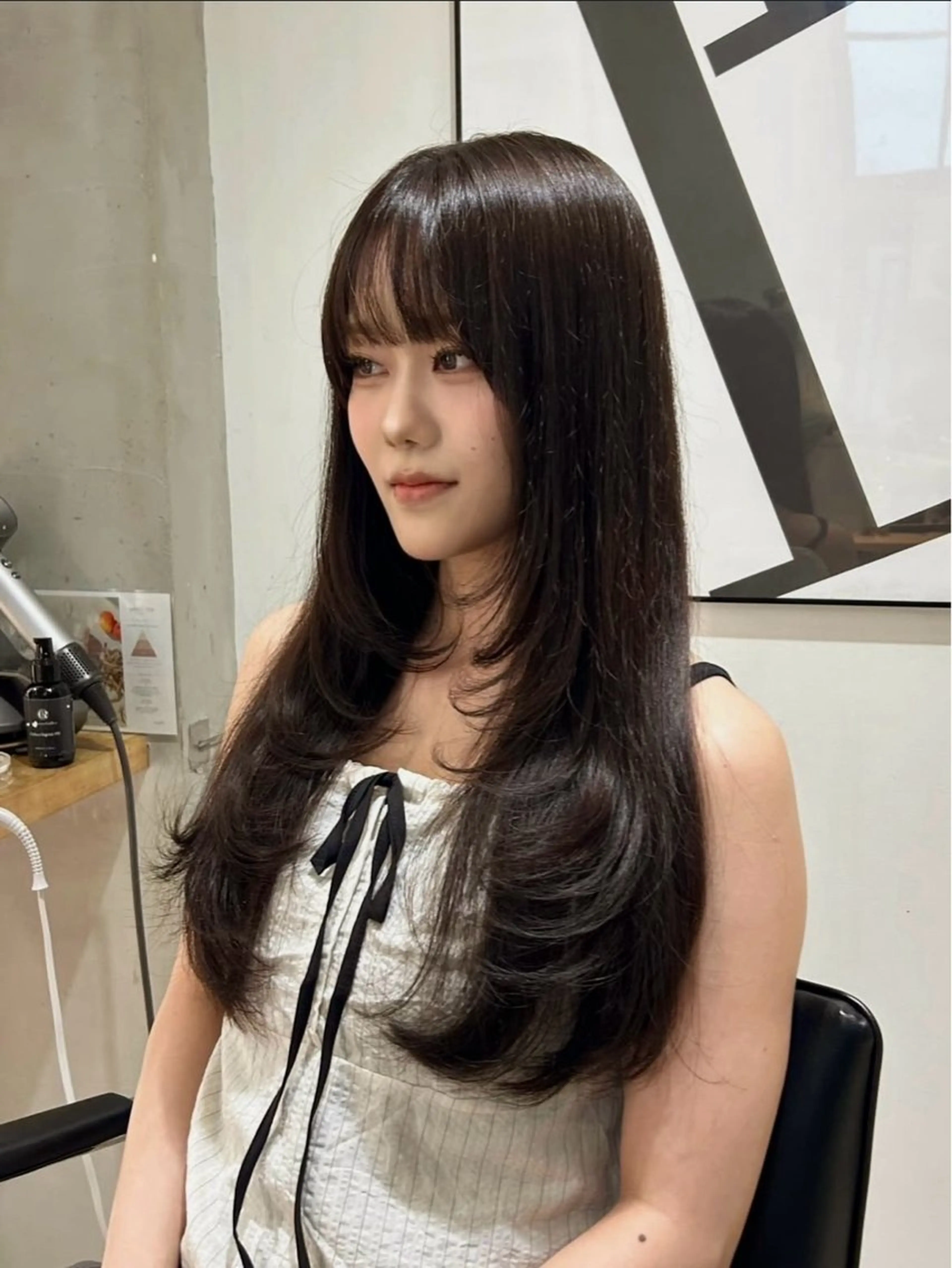 ロング レイヤーカット 莉瑠 / モデル価格募集🐃のヘアスタイル