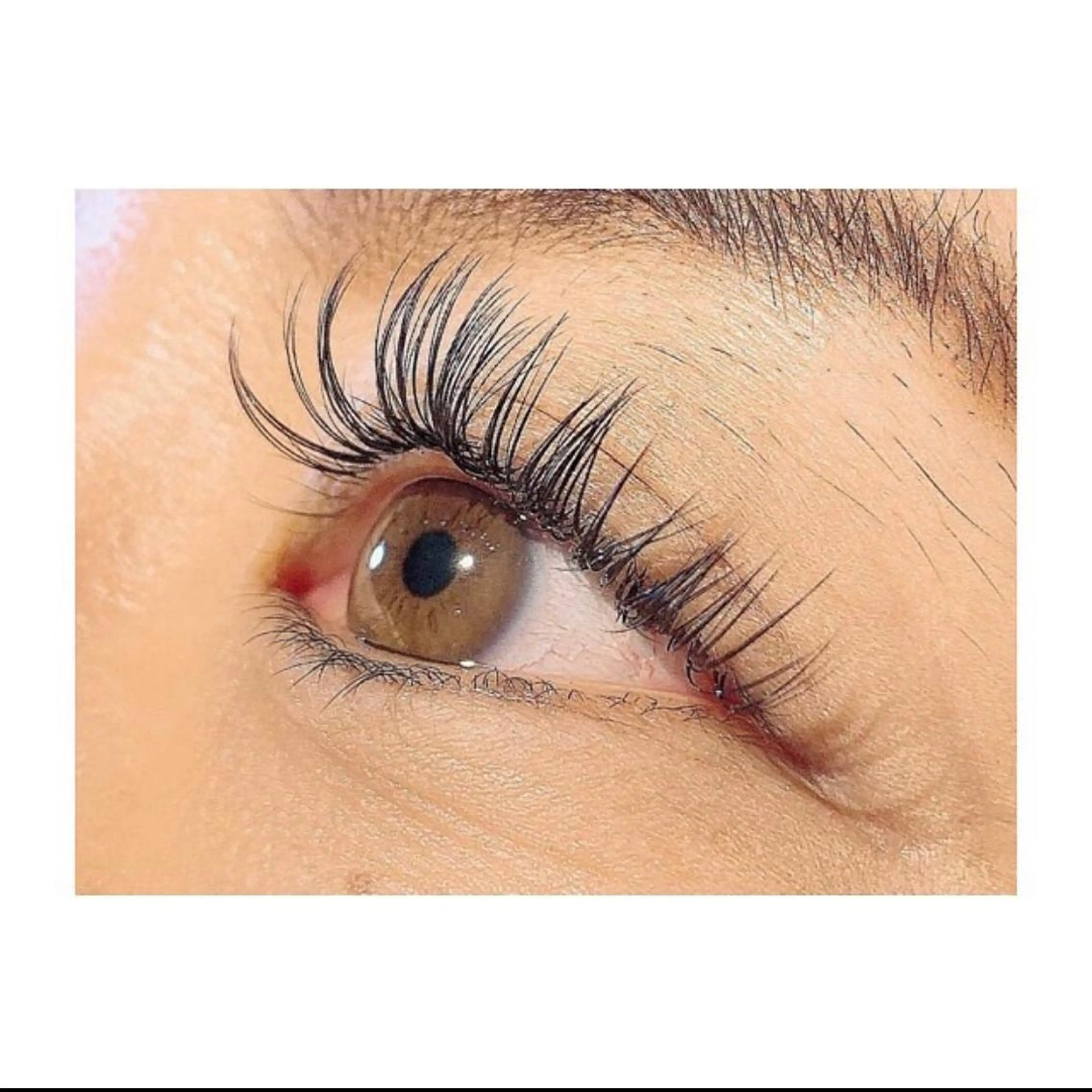 マツエク・マツパ フラットラッシュ 我妻 怜奈のマツエク・マツパデザイン