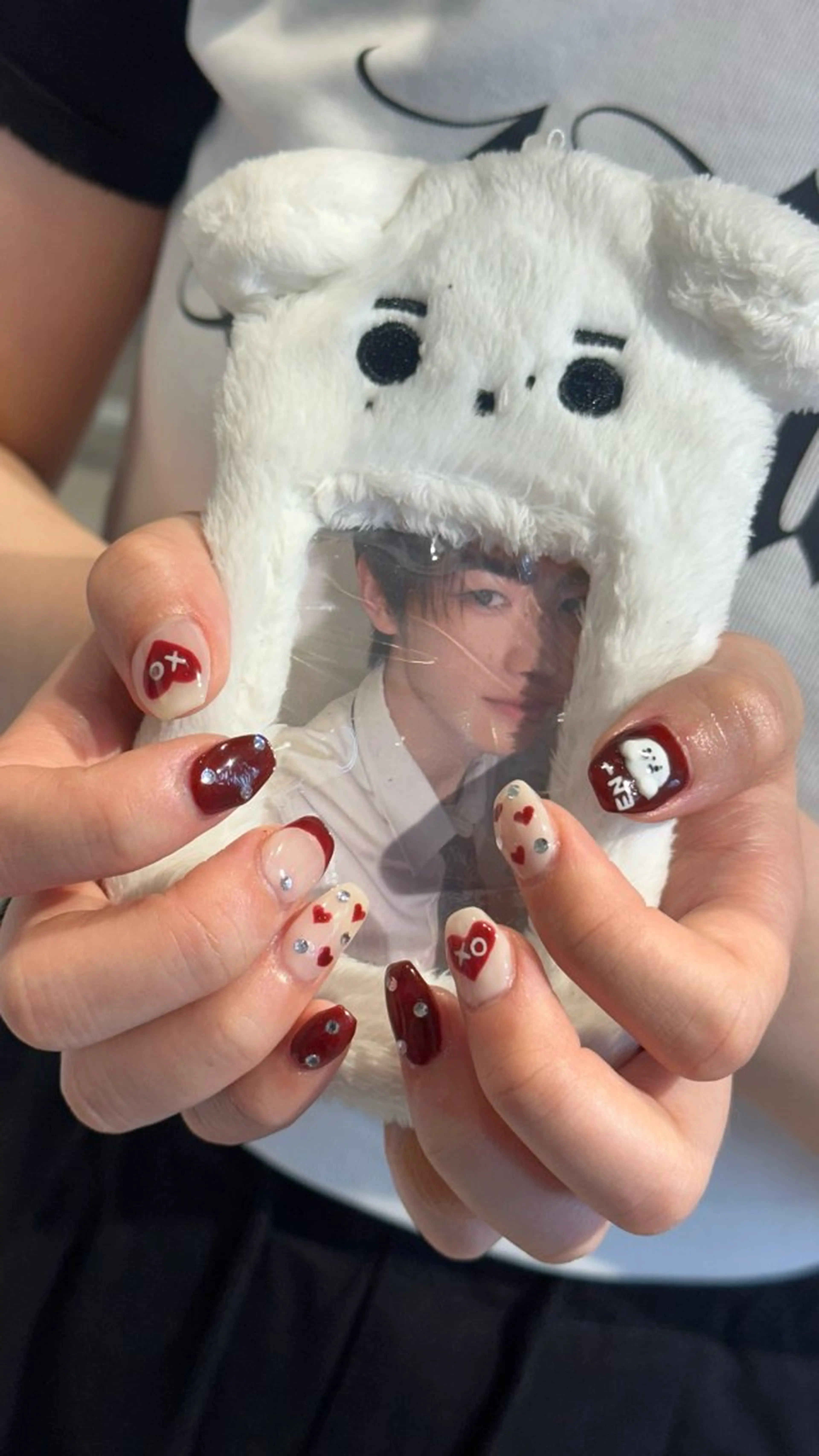 ネイル ハンドネイル 🎀韓国レイヤー特化 🎀ベージュ/ミクのヘアスタイル