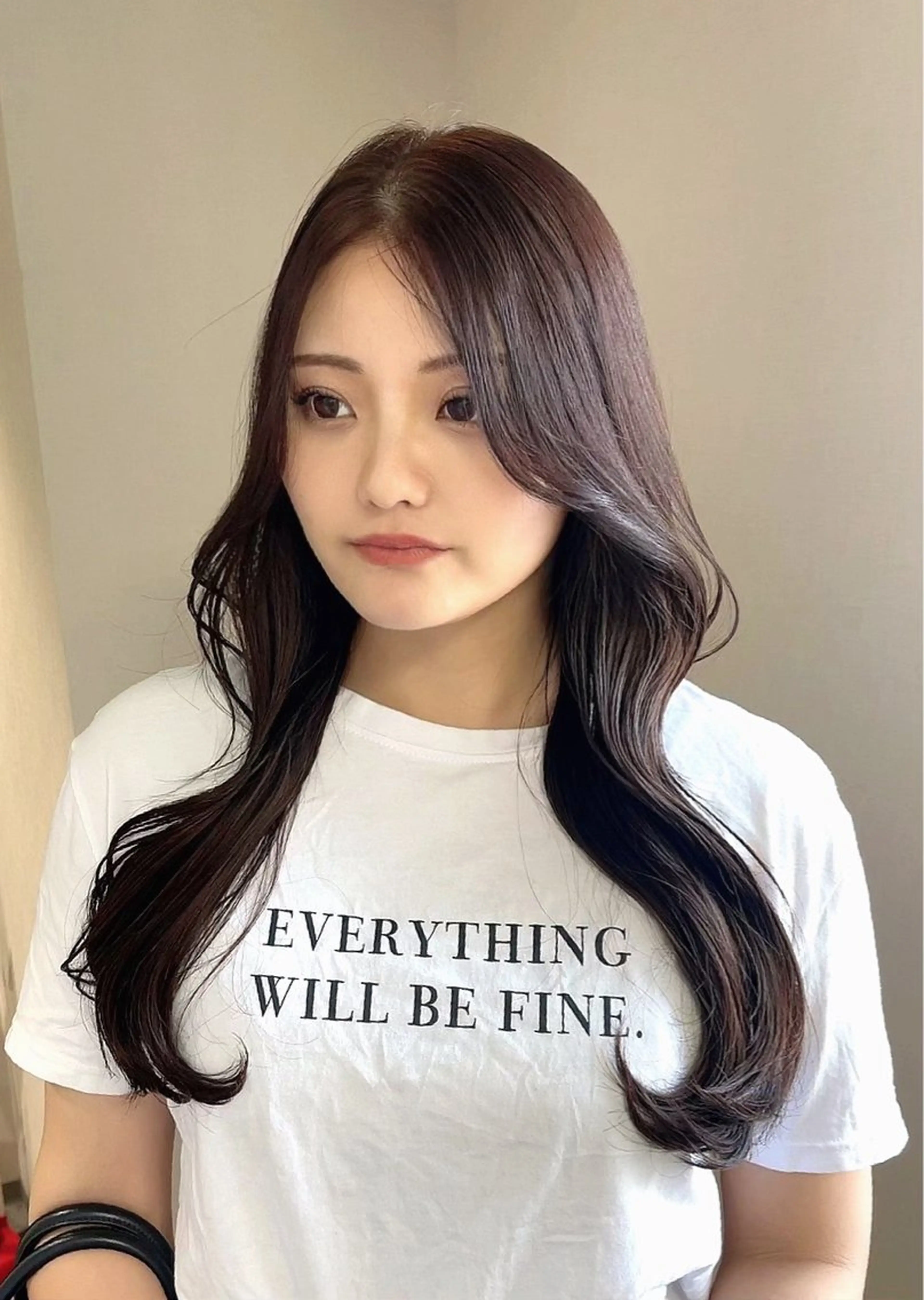 ツヤツヤカラー✨＋ミルボン最高級トリートメントオージュア❣️ブリーチなしの透明感カラー💫💫💫の写真