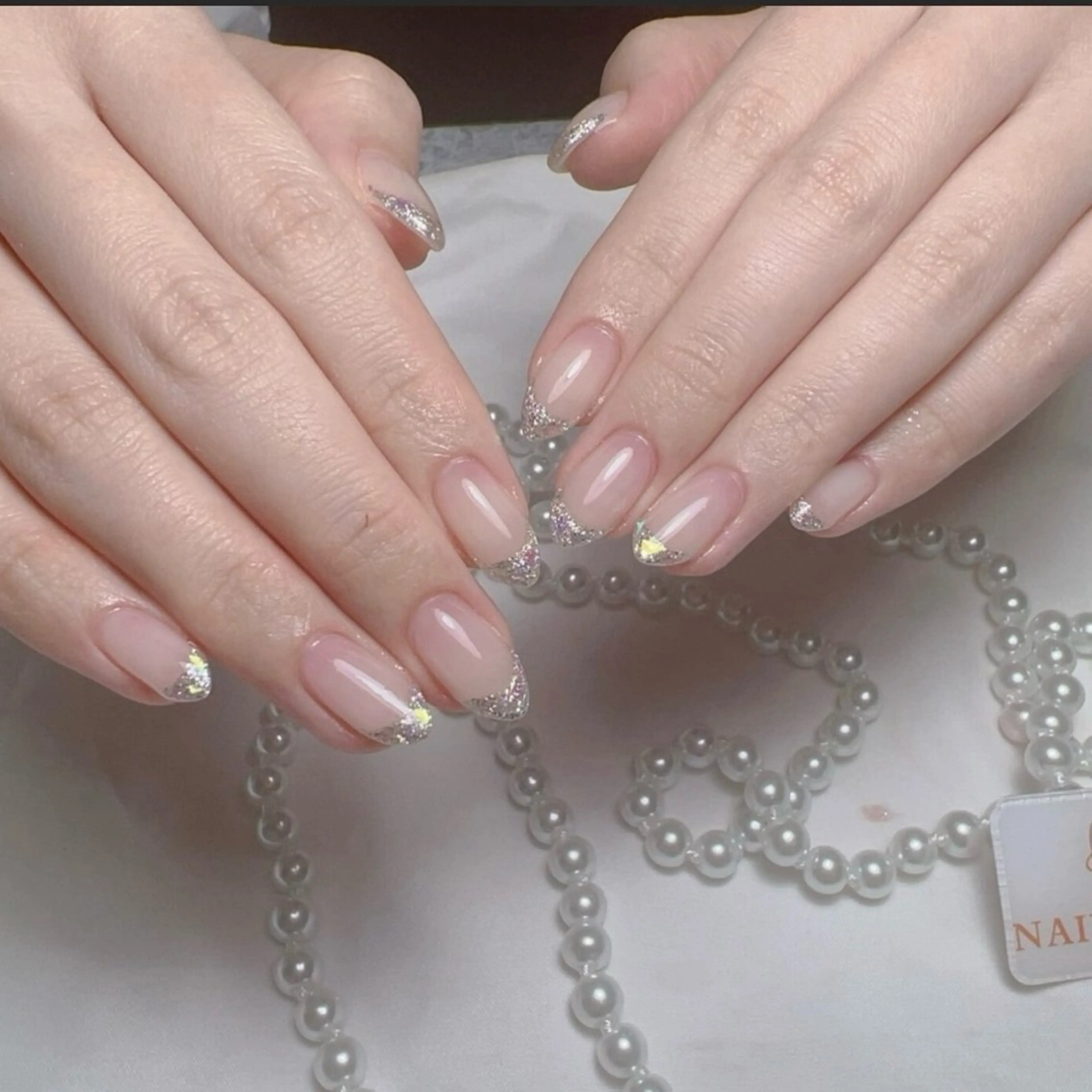 ネイル アートネイル フレンチネイル ジェルネイル グラデーション 韓国ネイル ハンドネイル ハンドケア さくら💮💮 【オフ無料】のネイルデザイン