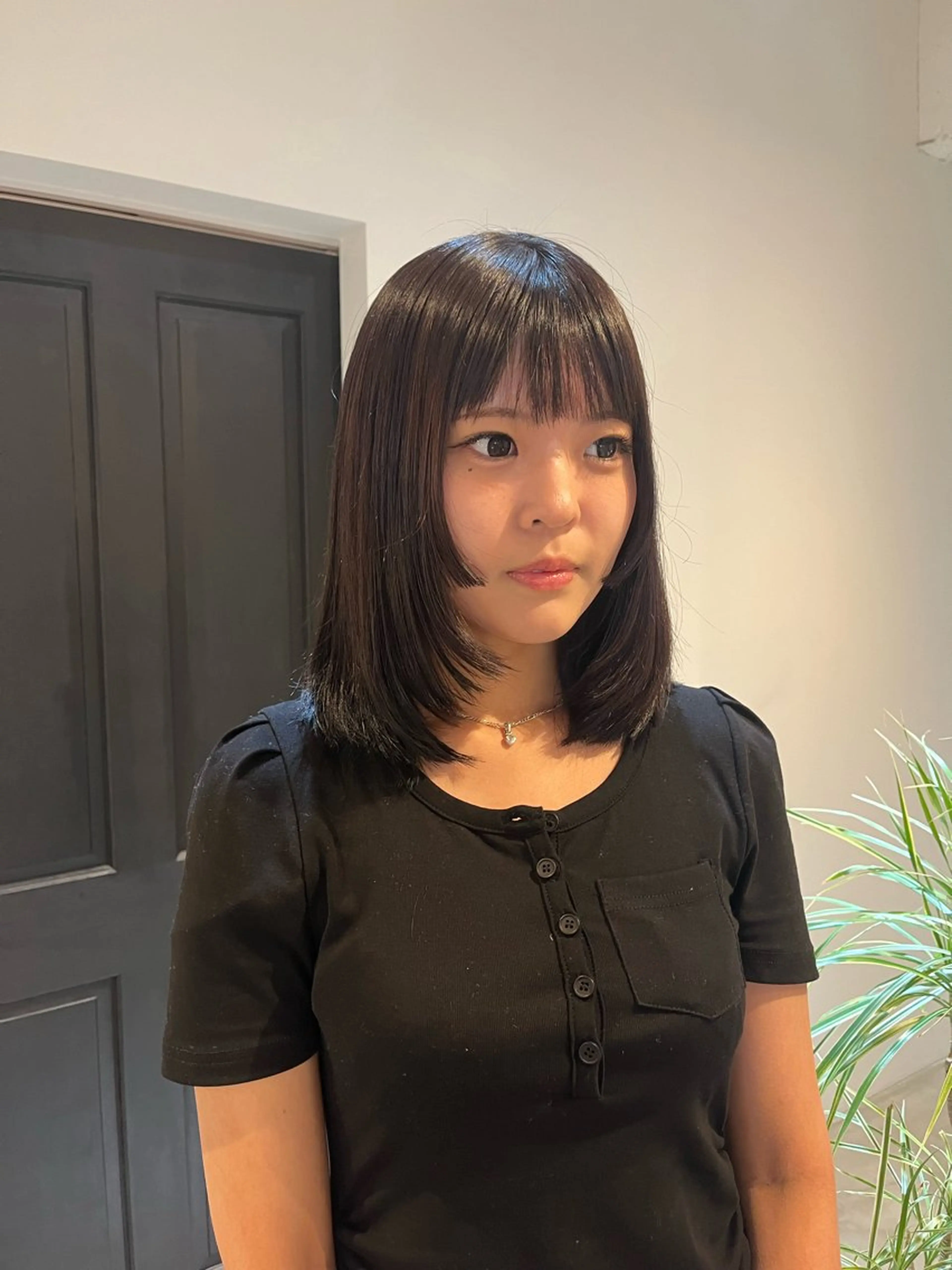 ミディアム 姫カット レイヤーカット ALLYS 渋谷店所属・最高級の艶のある カラーmei🎨のヘアスタイル