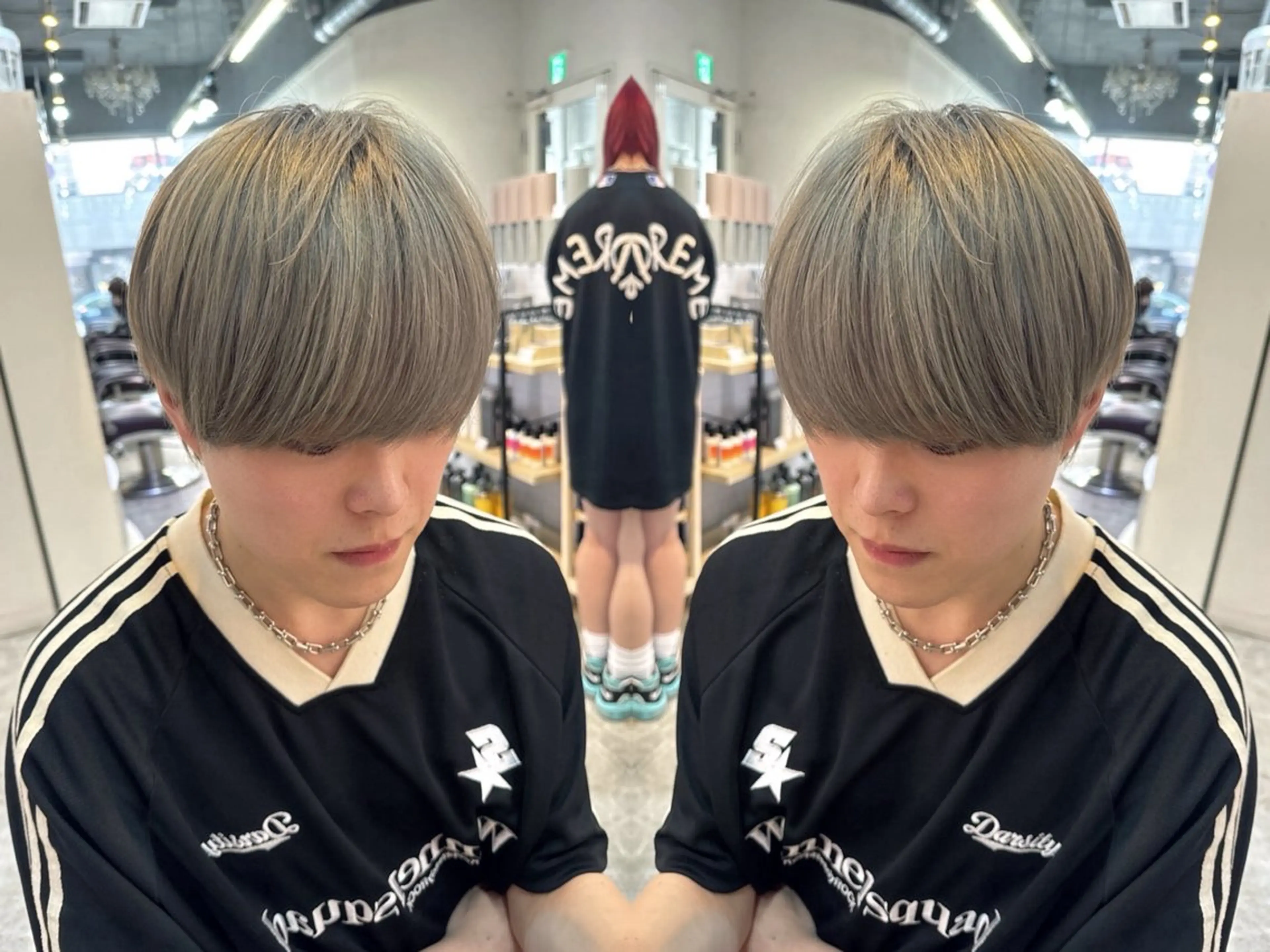 カラー 立川サラスト/ ku-ta🎟のヘアスタイル