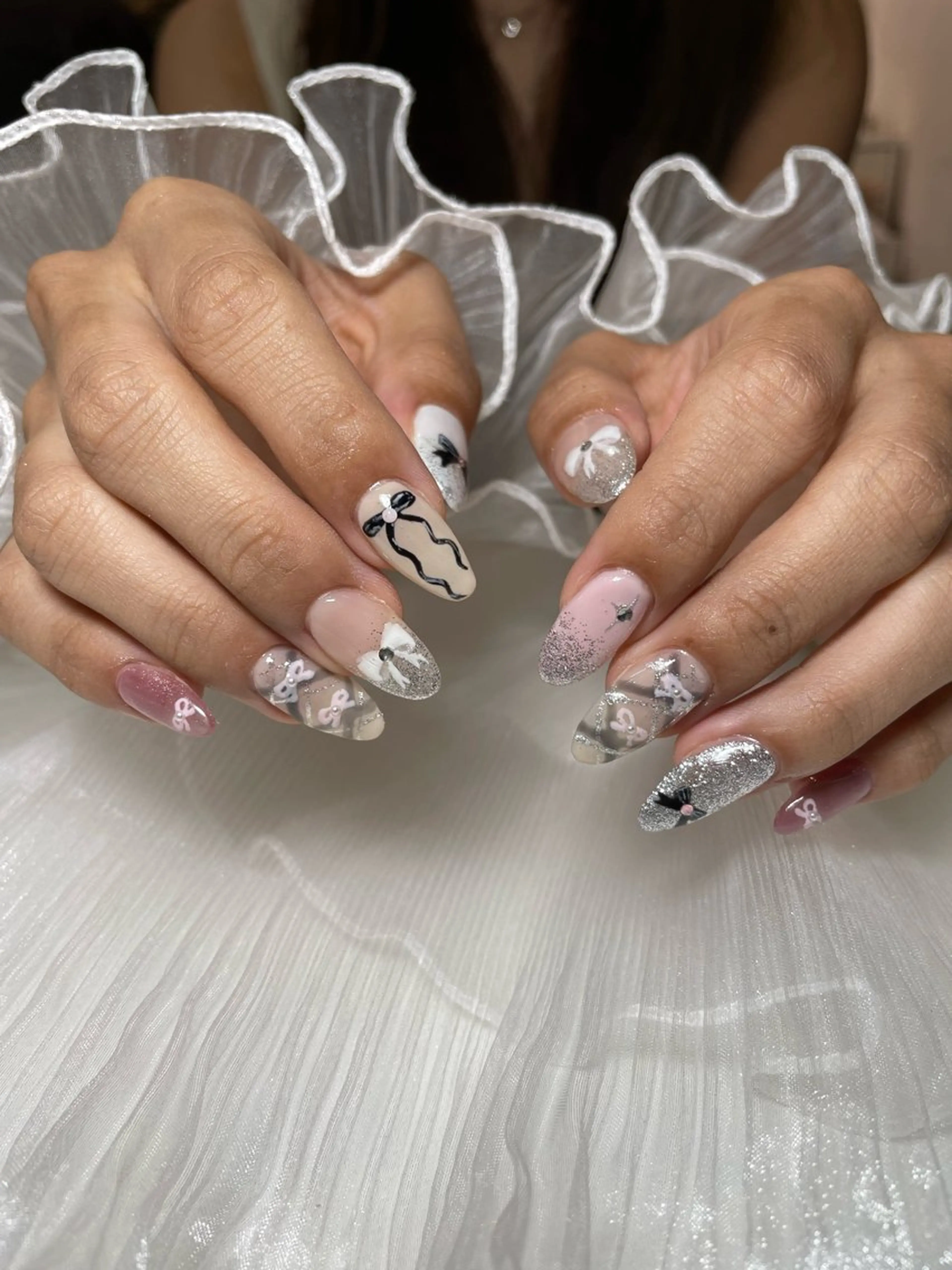 ネイル ‪るか/‪透明感 カラー/アレンジのヘアスタイル