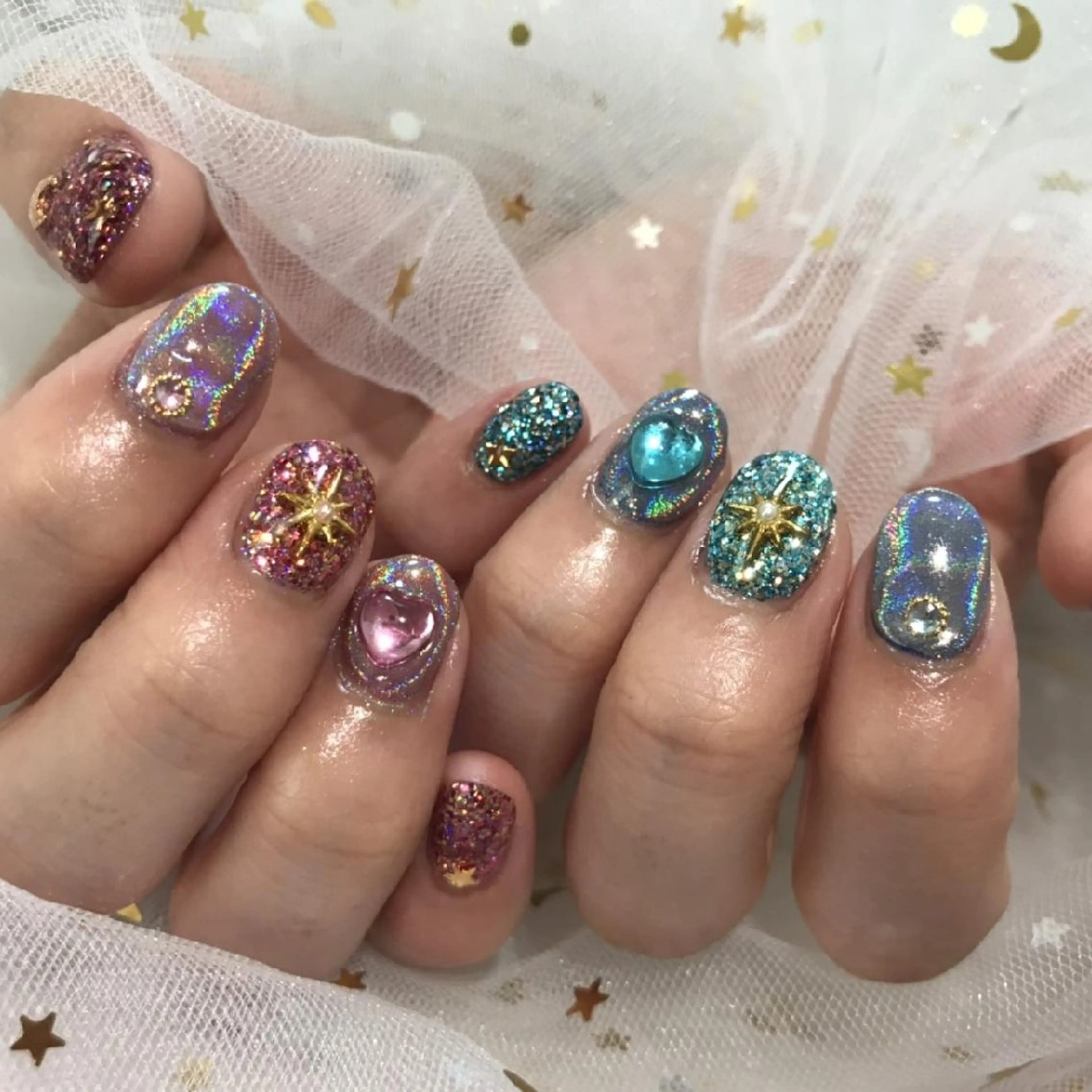 ネイル RinRin　nail所属・孔 ジンシェンのネイルデザイン