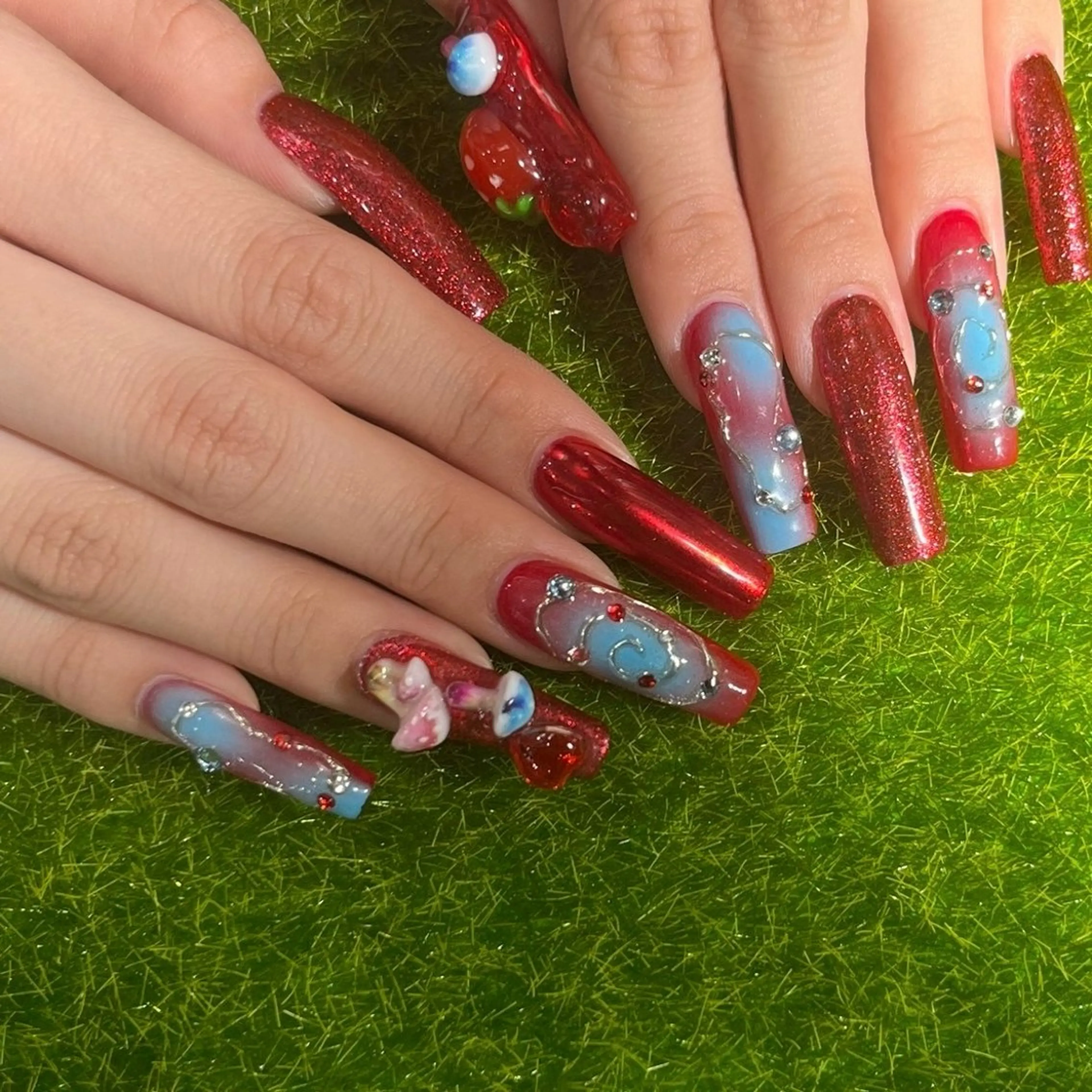 ネイル ハンドネイル Cleo 名古屋駅店 🖤Seraのネイルデザイン