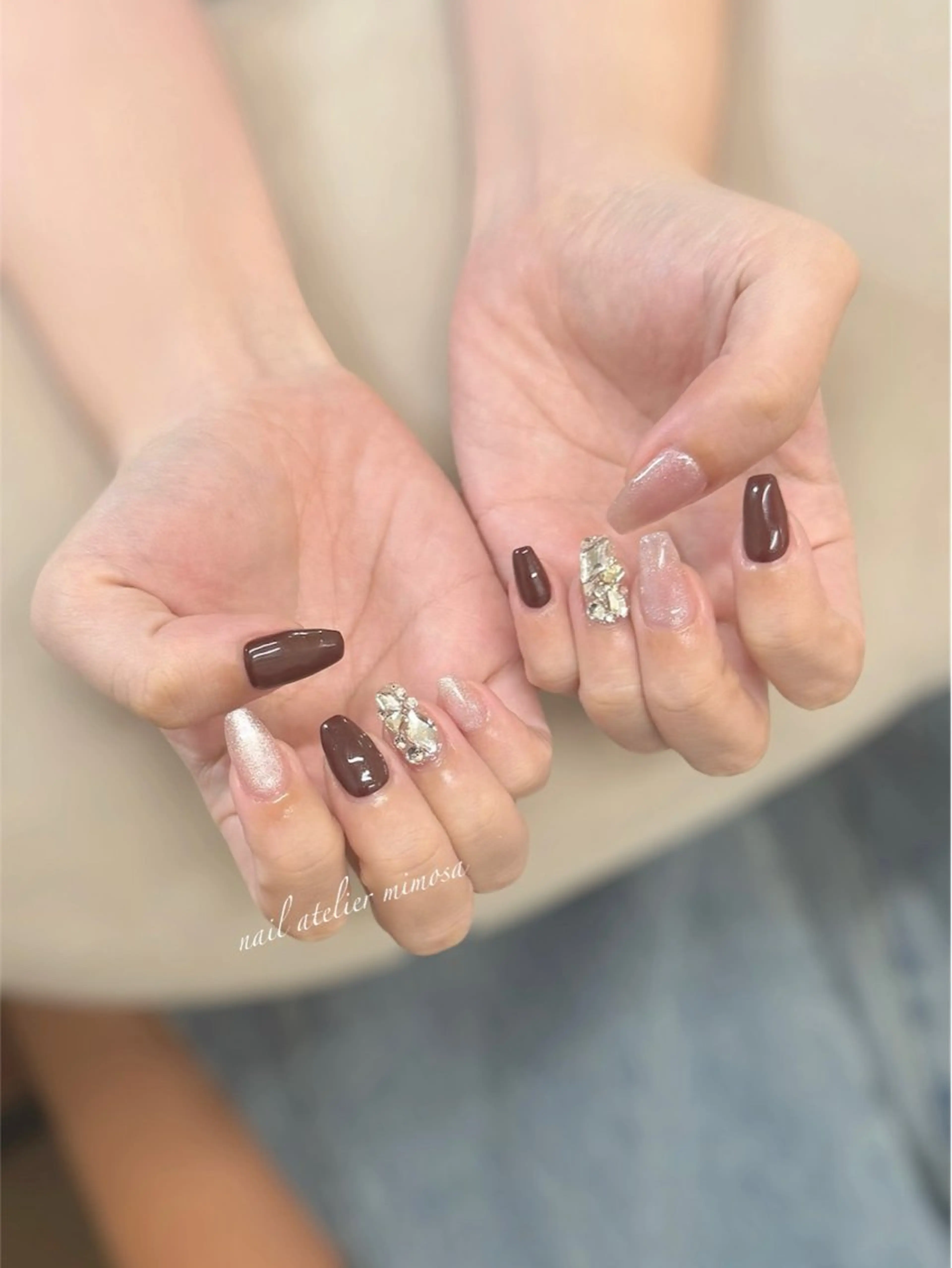 ネイル ハンドネイル アトリエ　ミモザ所属・いまむら あかりのネイルデザイン