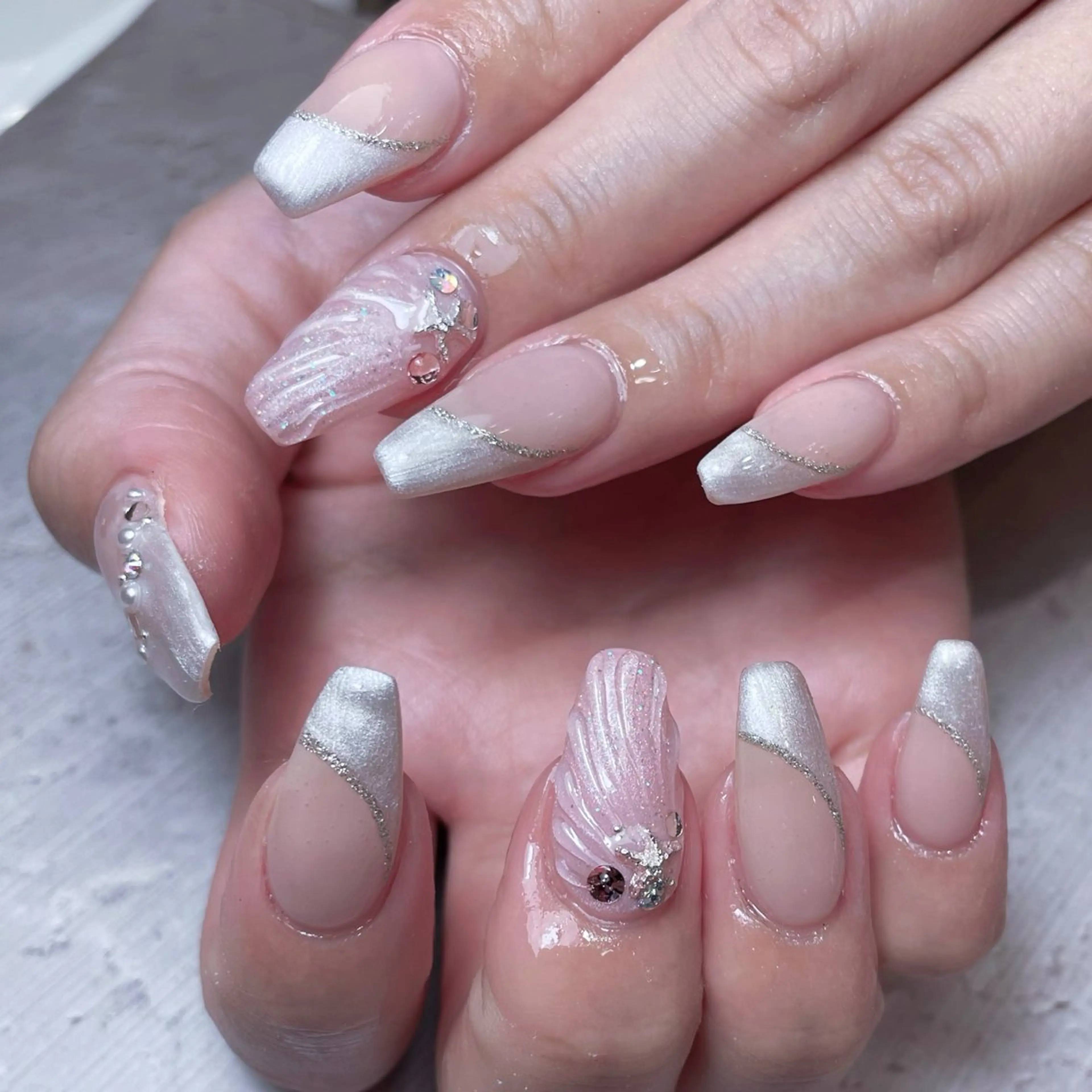 ネイル ハンドネイル nail&eyelash mate所属・京都/東向日/桂 ayumiのネイルデザイン