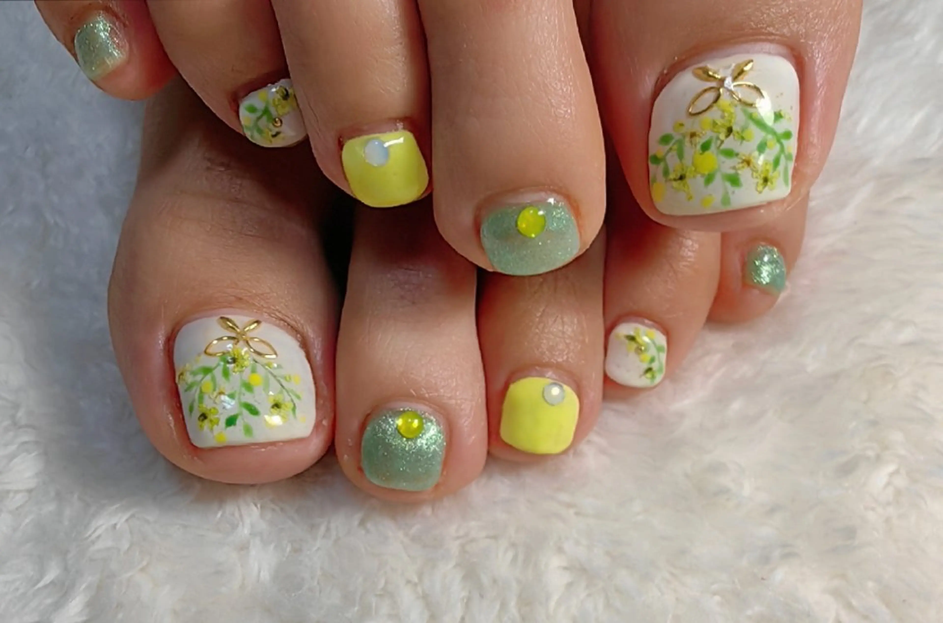 フット オフorフィルイン込み お持ち込みデザインOK アートし放題の写真