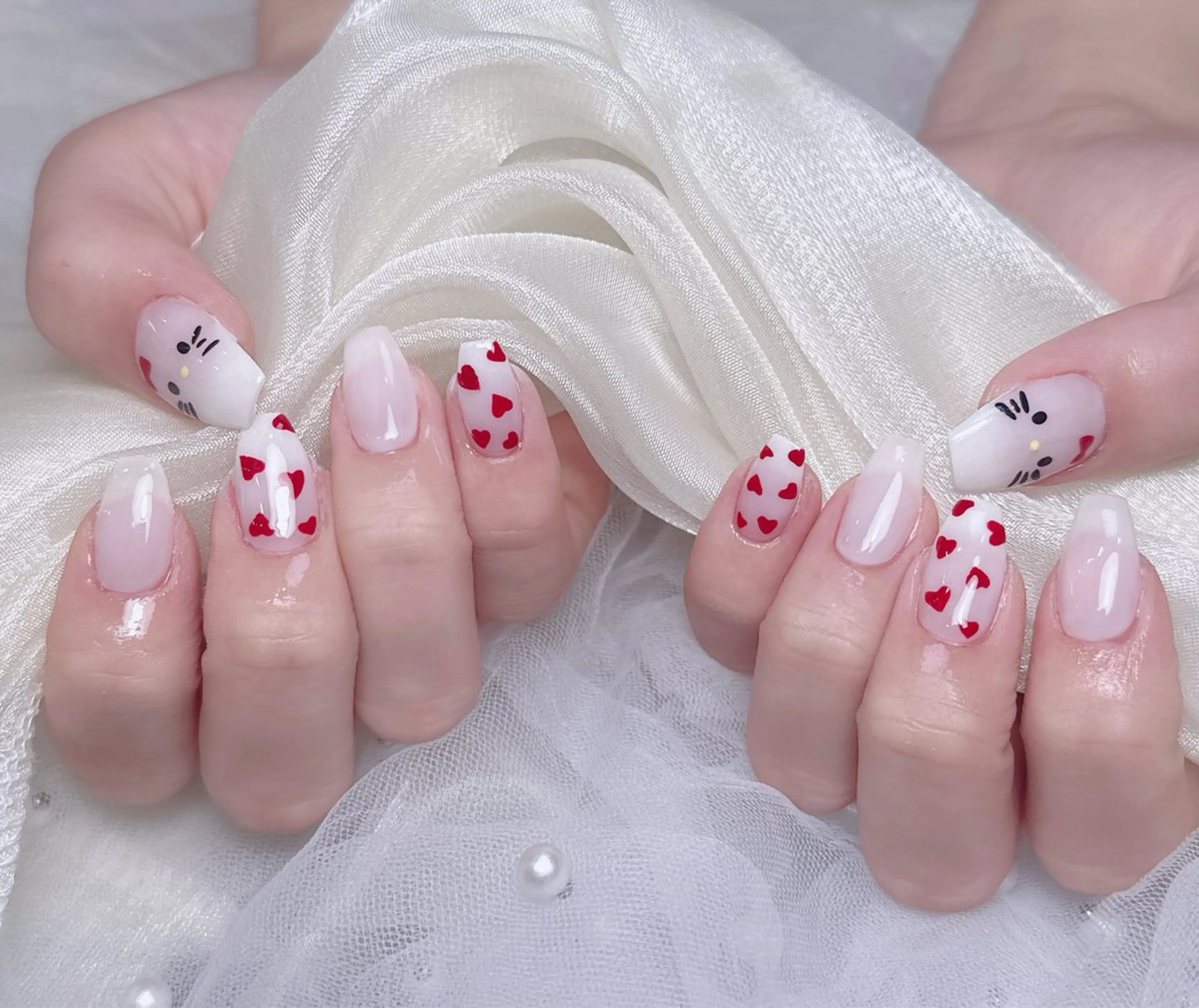 ネイル ハンドネイル ハンドケア 🎀も ものネイルデザイン