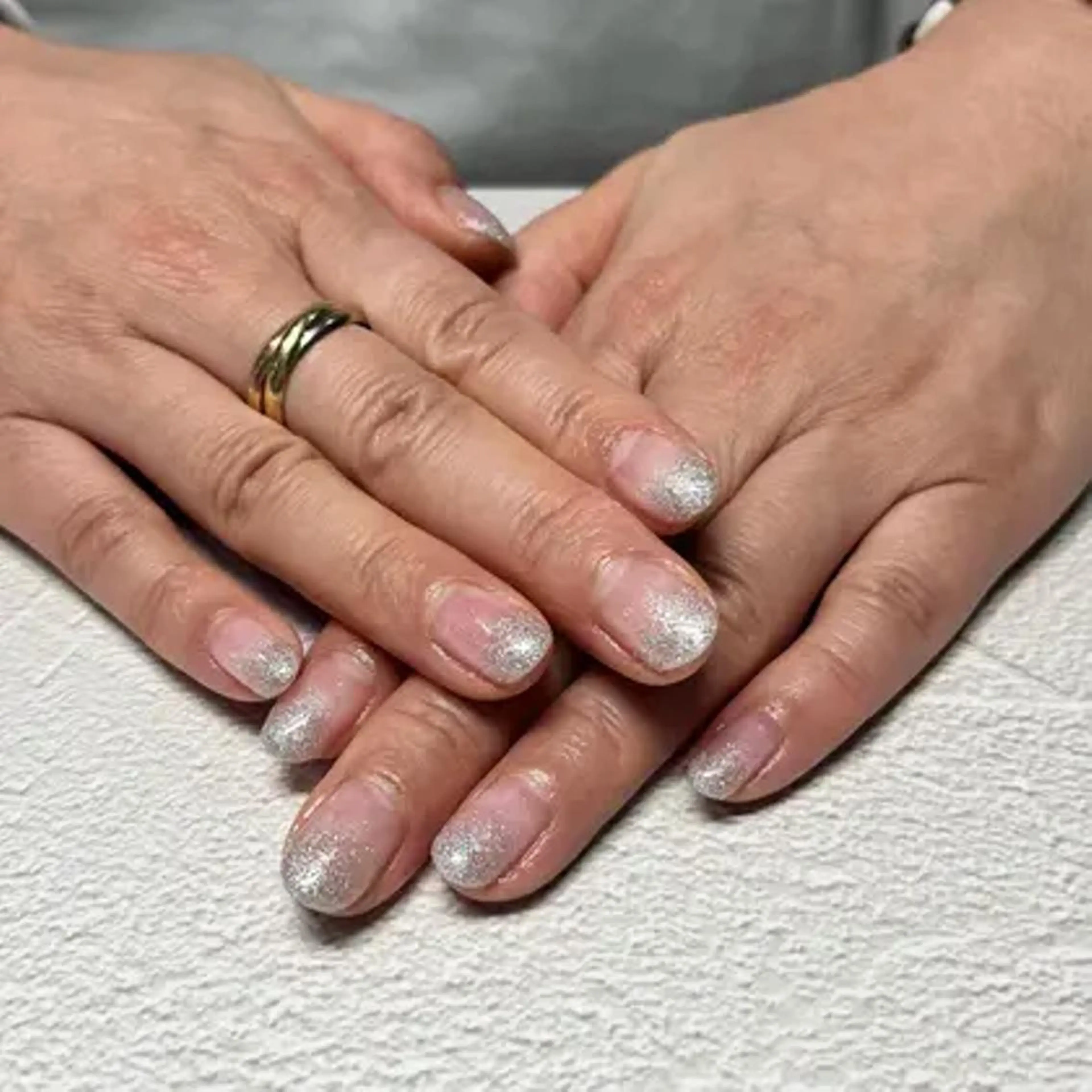 ネイル ラメ(グリッター) ラメグラデーション ハンドネイル キャンアイドレッシー 宇都宮店のネイルデザイン