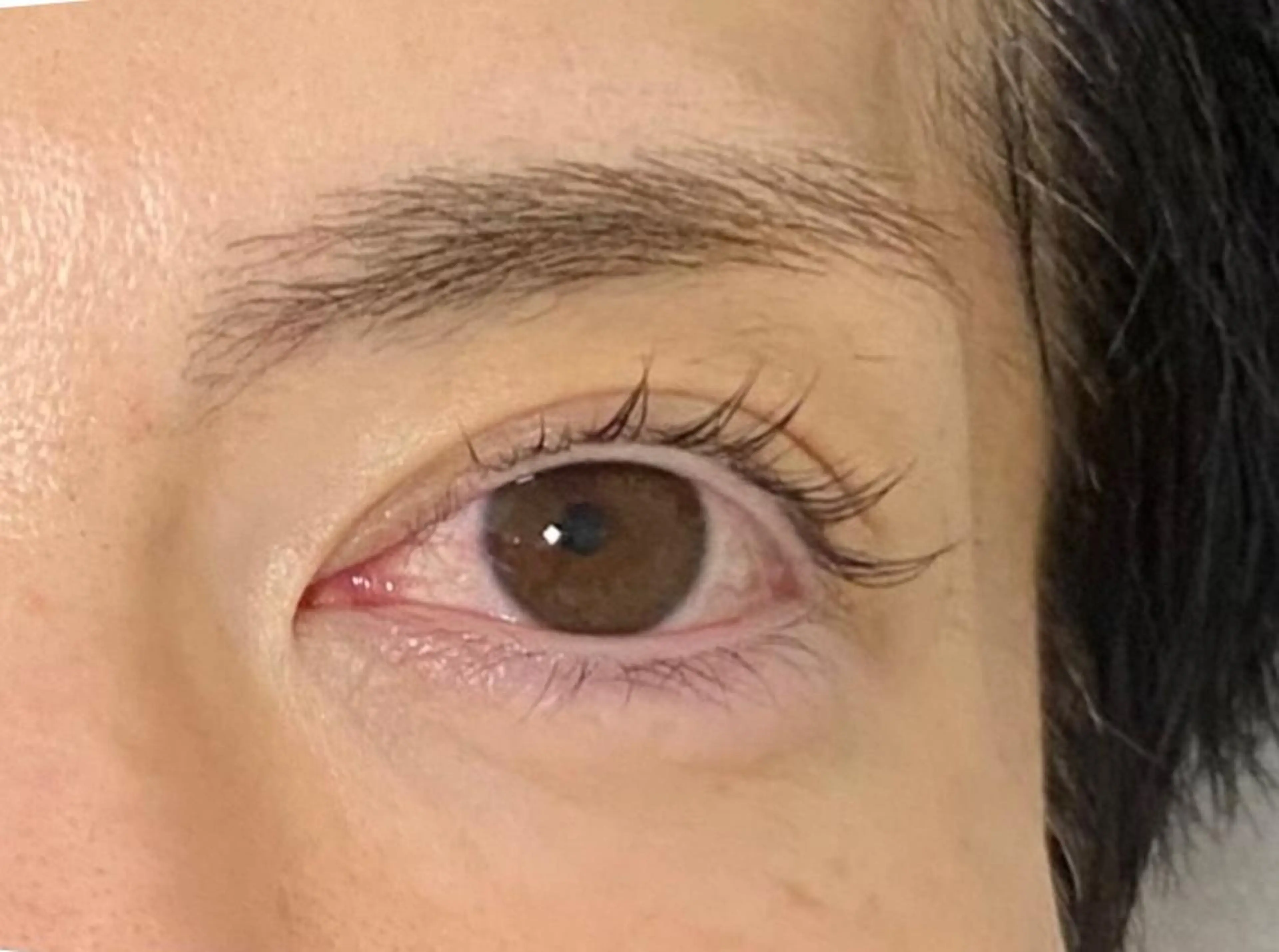 【平日限定‼️】メンズのまつ毛パーマのモデルを募集しています！ご予約前に詳細をご確認ください🙇🏻‍♀️🌟の写真