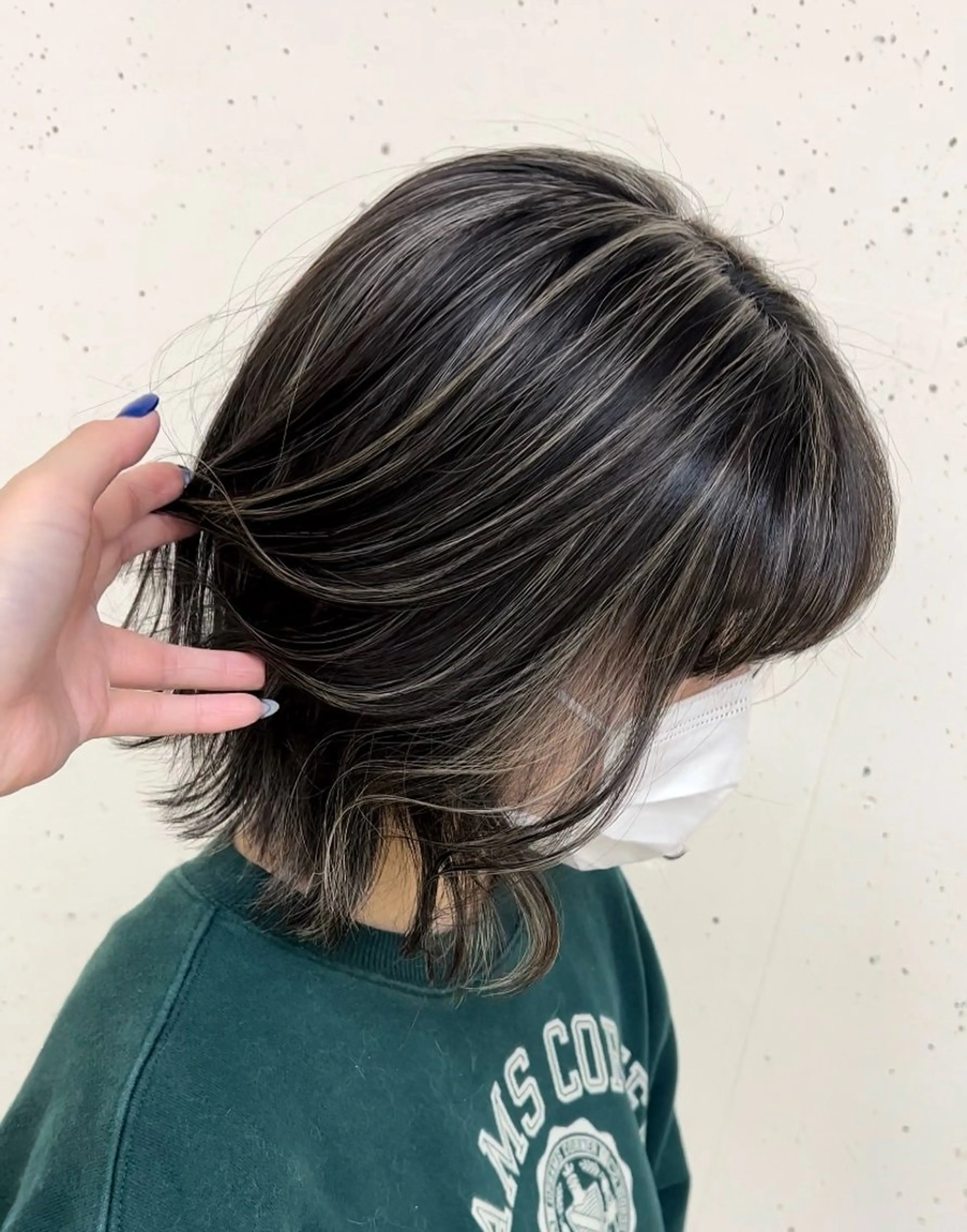 カラー 高難易度縮毛矯正　春日井　Soea(ソイア)所属・多久間 喬介のヘアスタイル